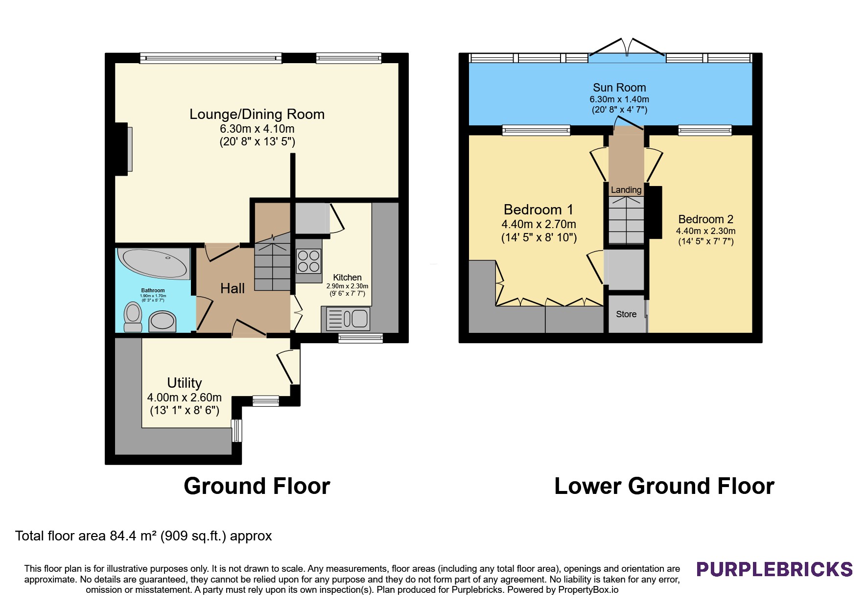 Fleury Place, Sheffield floorplan