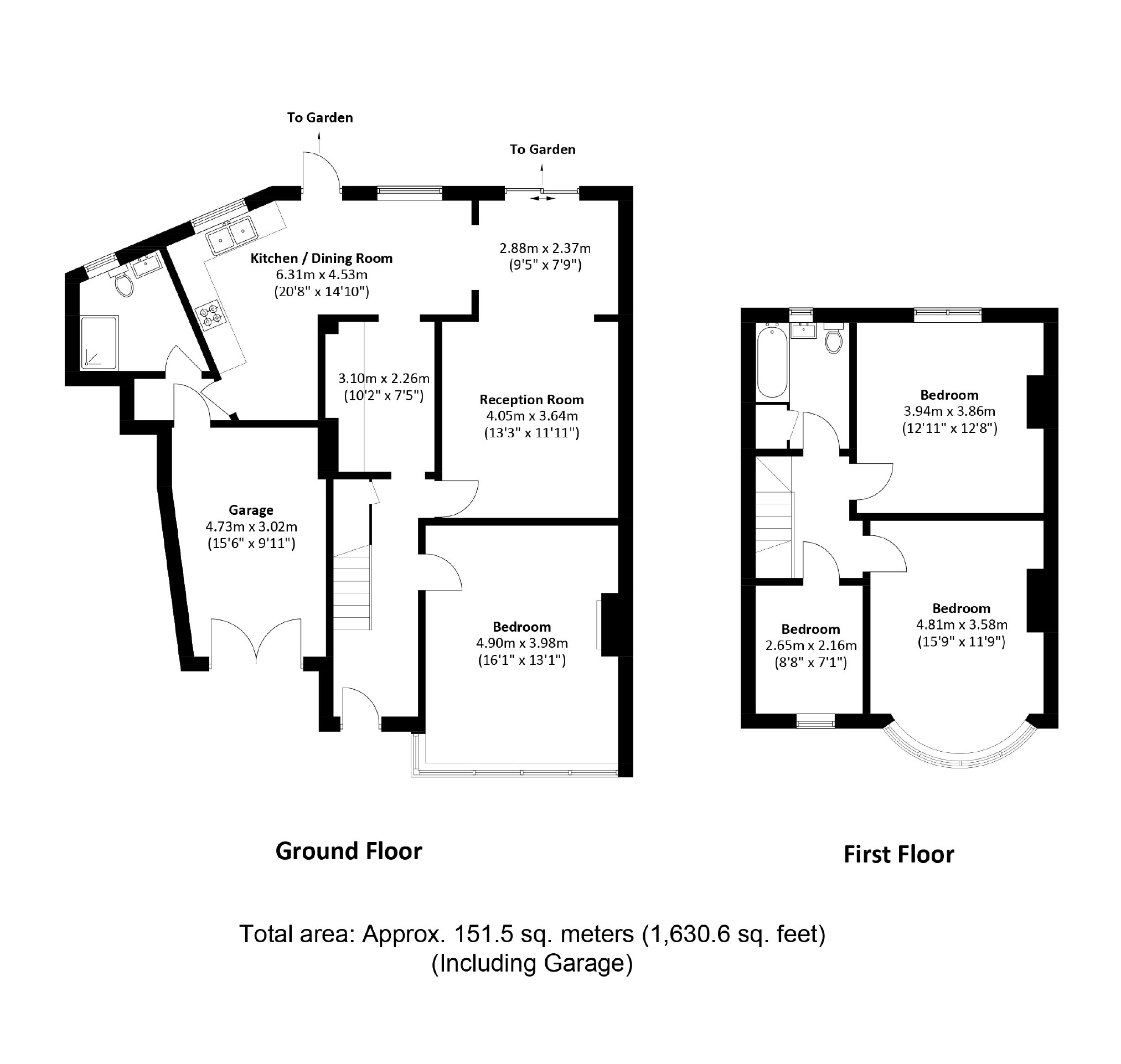 50, Bishops Park Road, London floorplan
