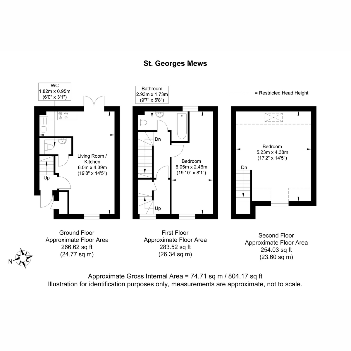 8, St. Georges Mews, Brighton floorplan