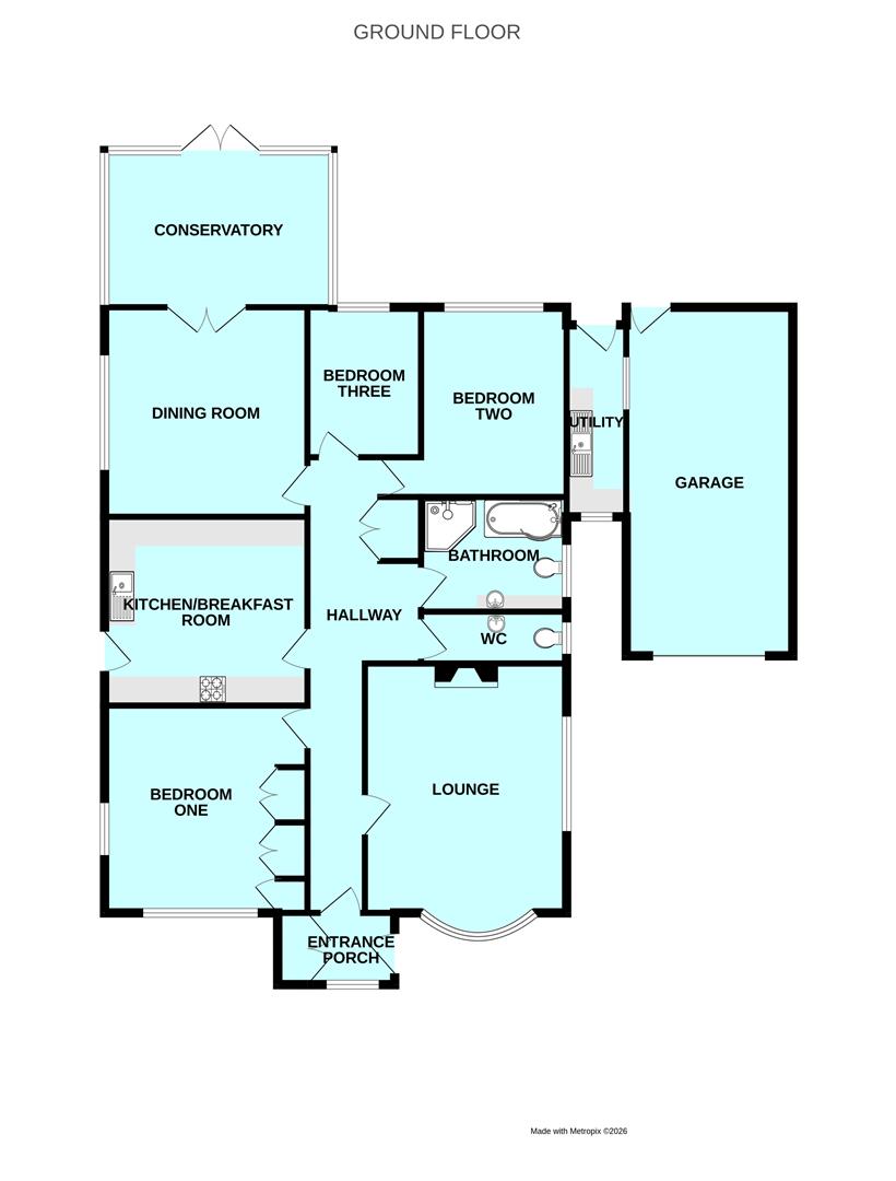 19, The Crescent, Plymouth floorplan