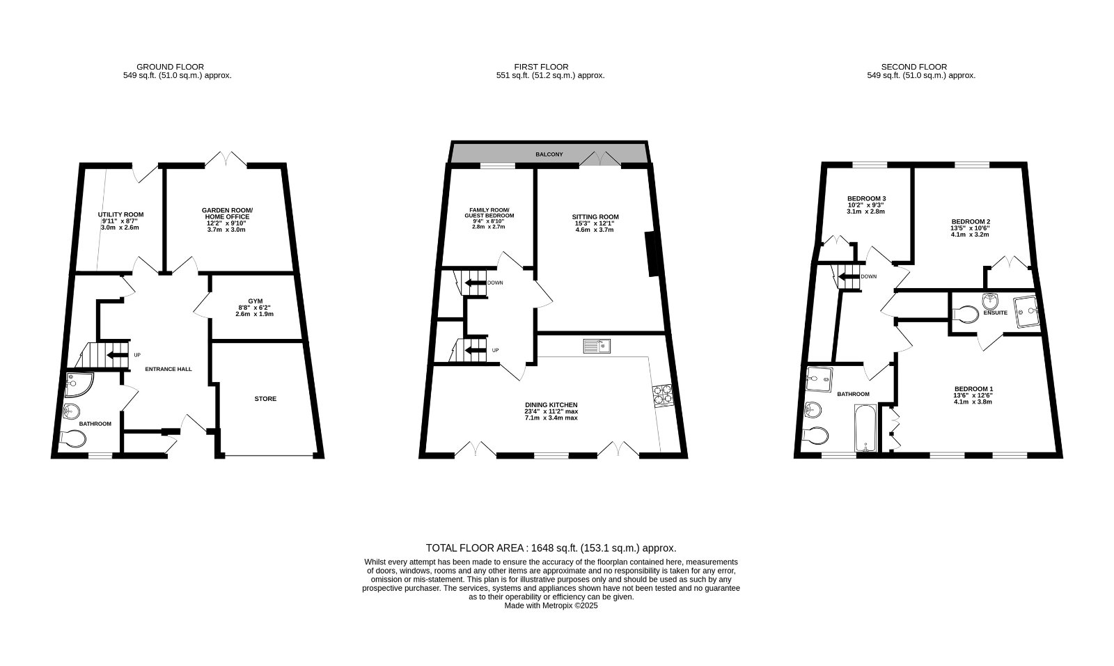26, Ron Lawton Crescent, Ilkley floorplan