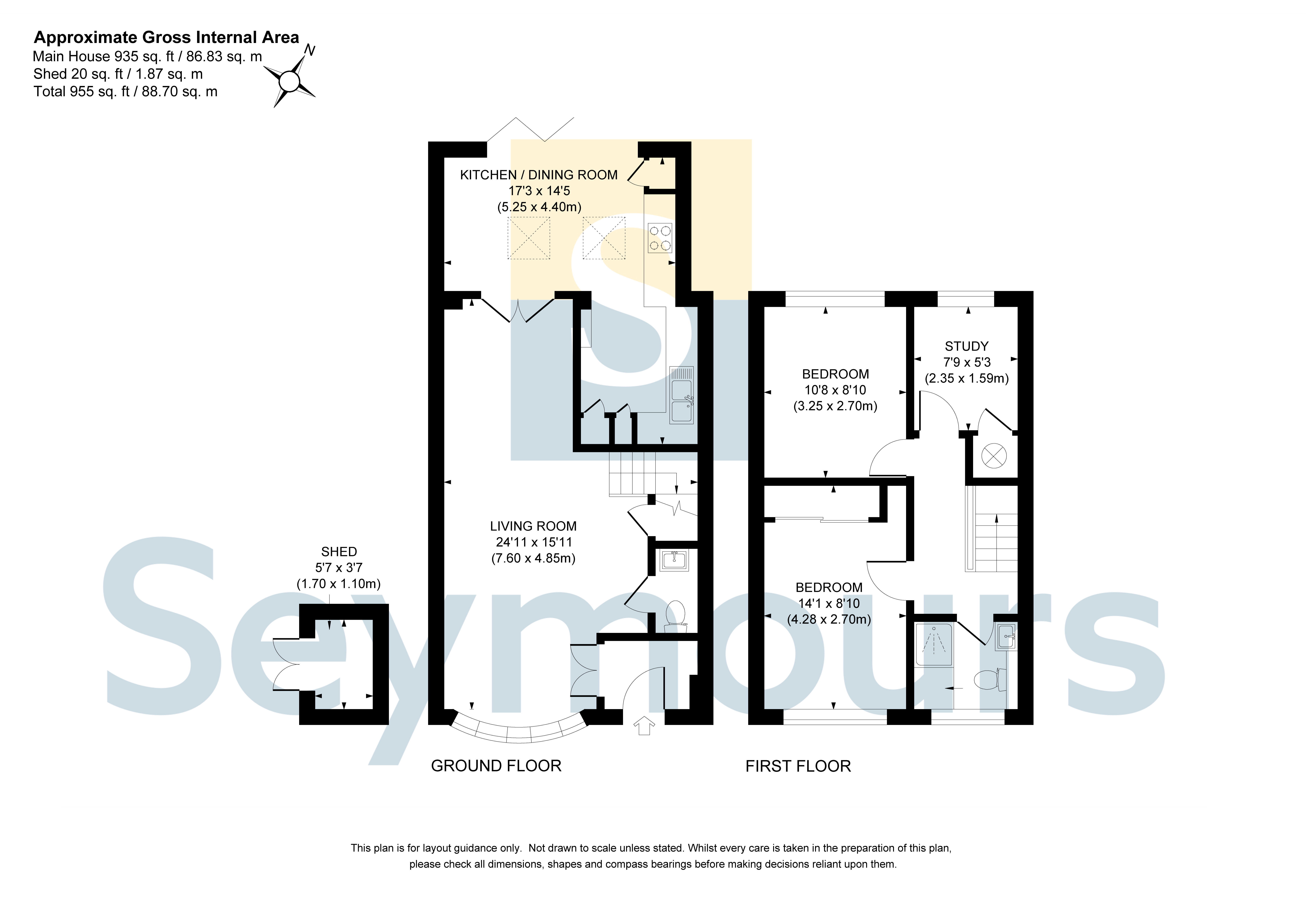 9, Lampeter House, Woking floorplan