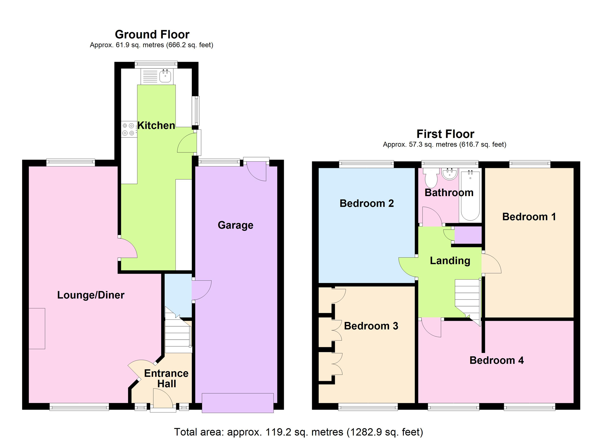 4 Bedrooms Semi-detached house for sale in Lund Avenue, Barnsley, South Yorkshire S71