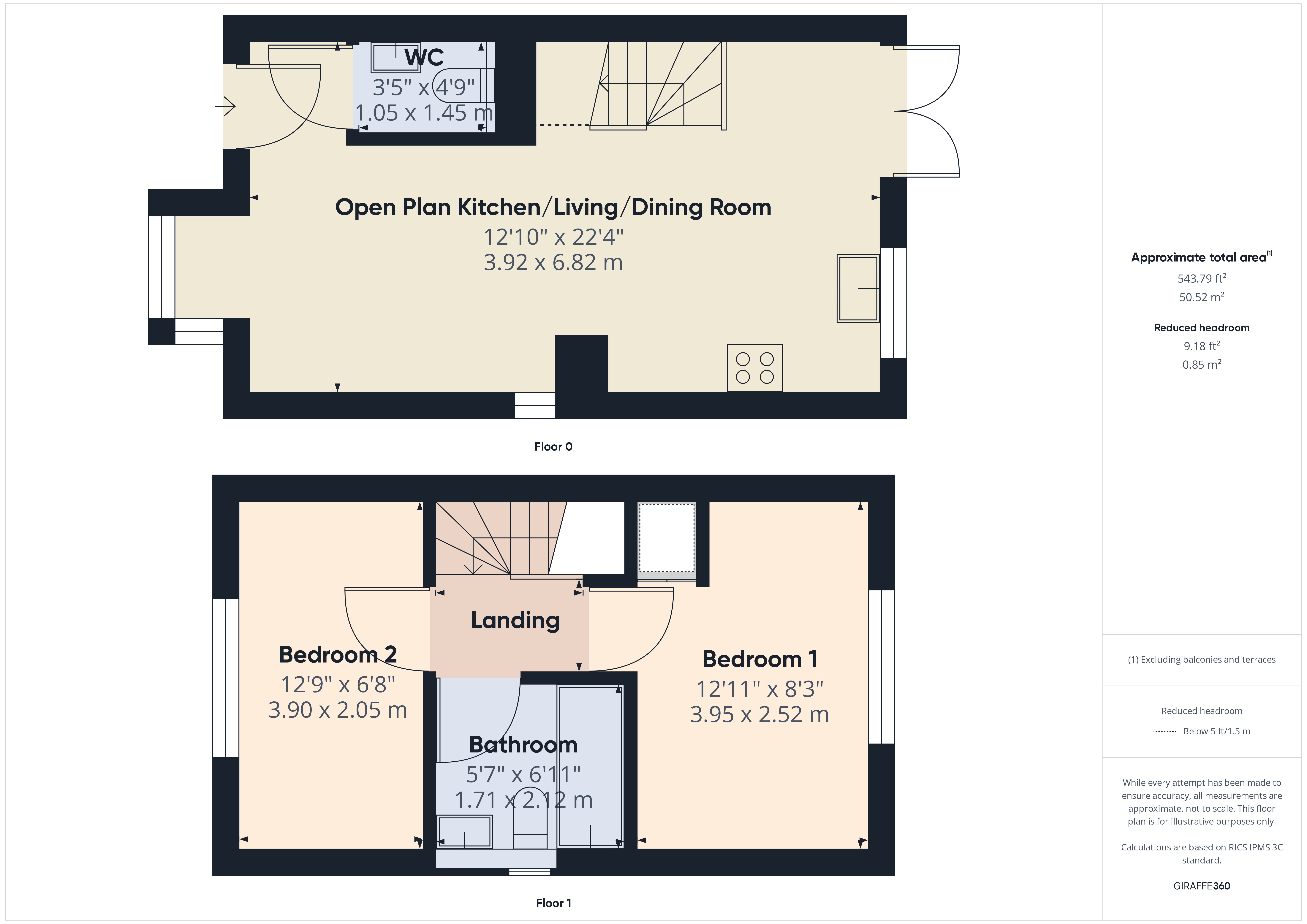 14, Sandpiper Road, Cornwall floorplan