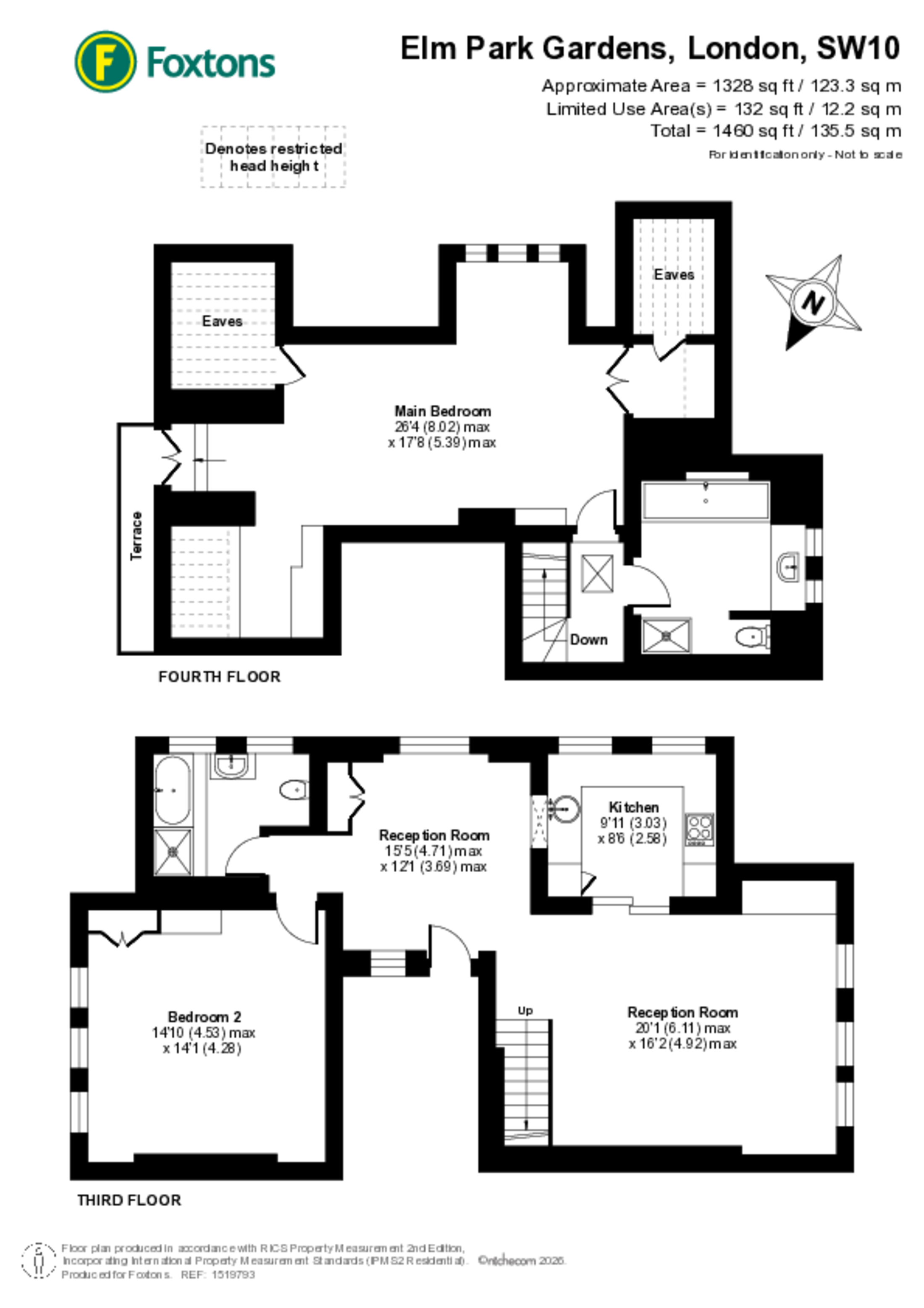 Elm Park Gardens, Chelsea floorplan