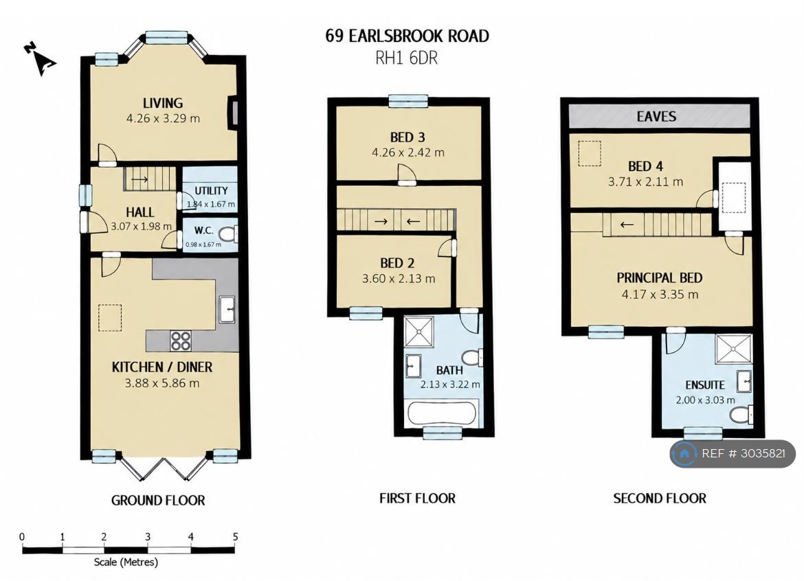 Earlsbrook Road, Redhill floorplan