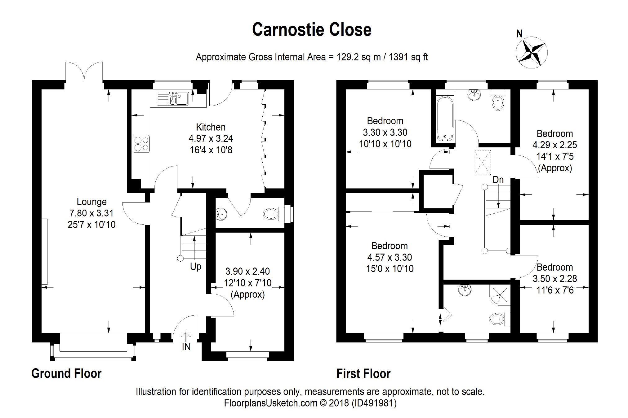 4 Bedrooms Detached house for sale in Carnoustie Close, Fulwood, Preston PR2