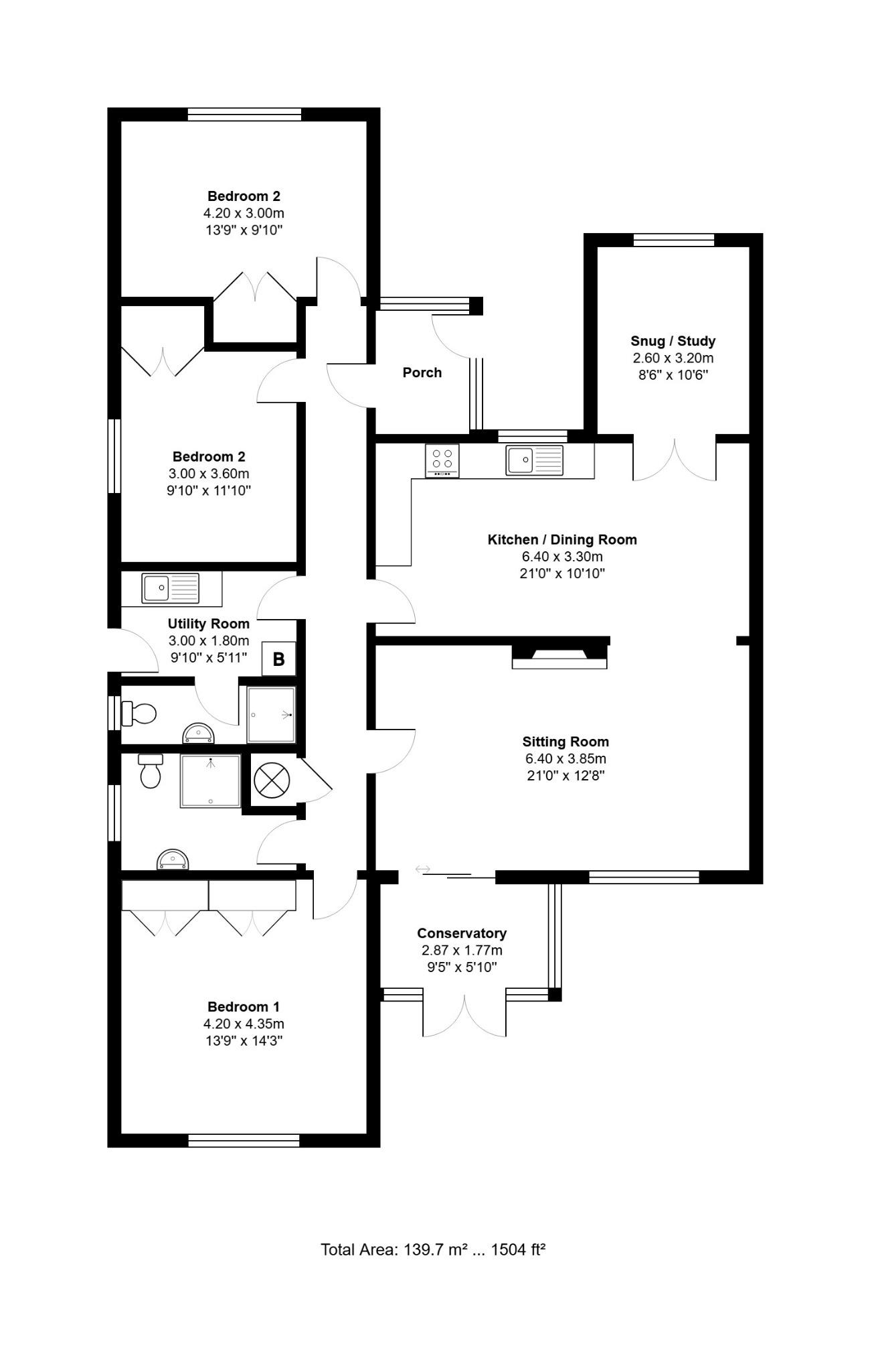 15A, Poplar Avenue, King's Lynn floorplan