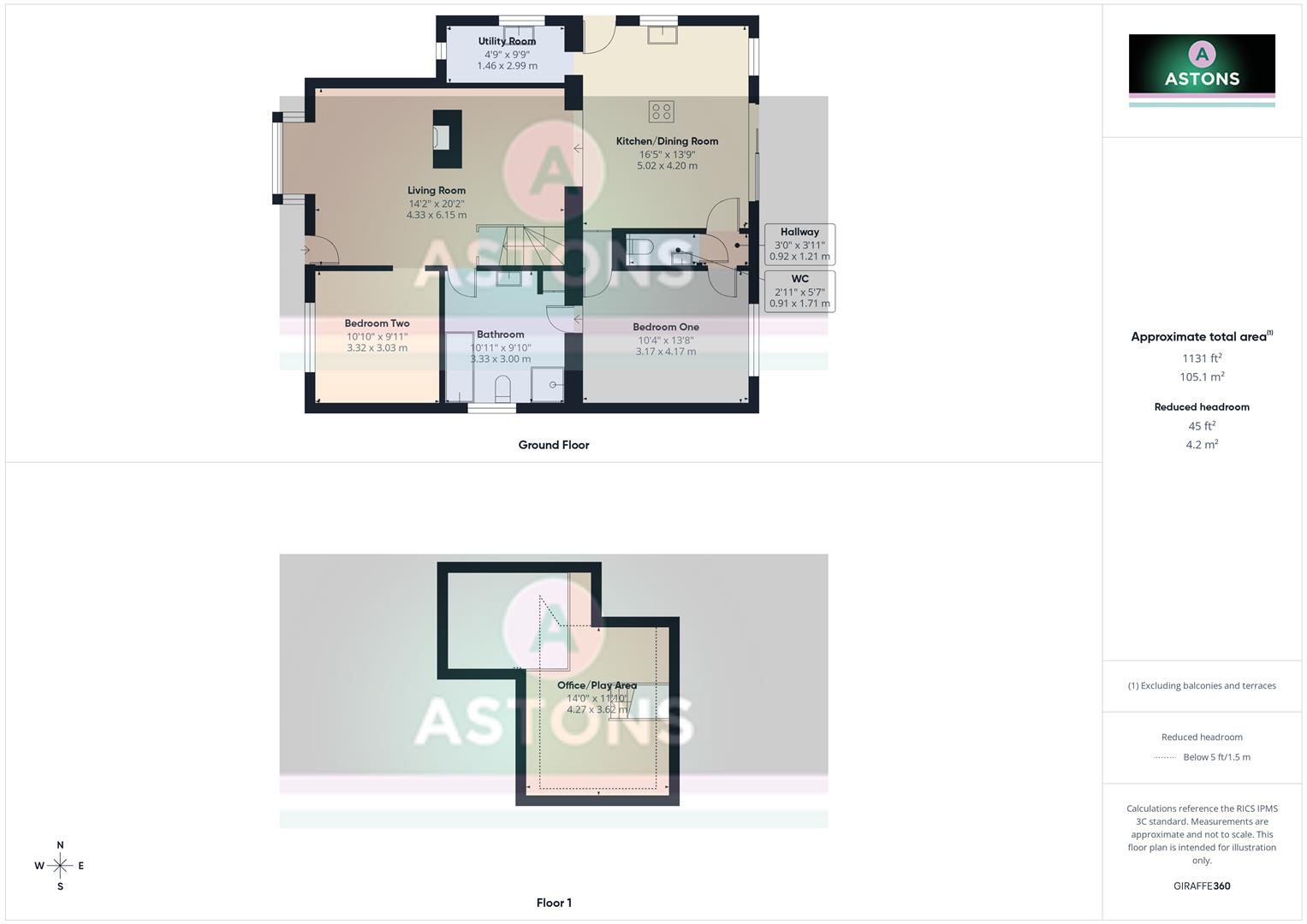 Roystons, Peeks Brook Lane, Horley floorplan