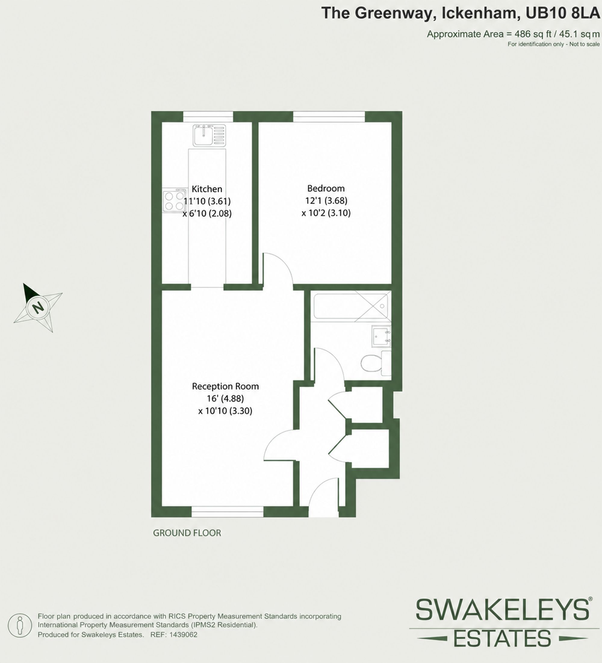 The Greenway, Uxbridge floorplan