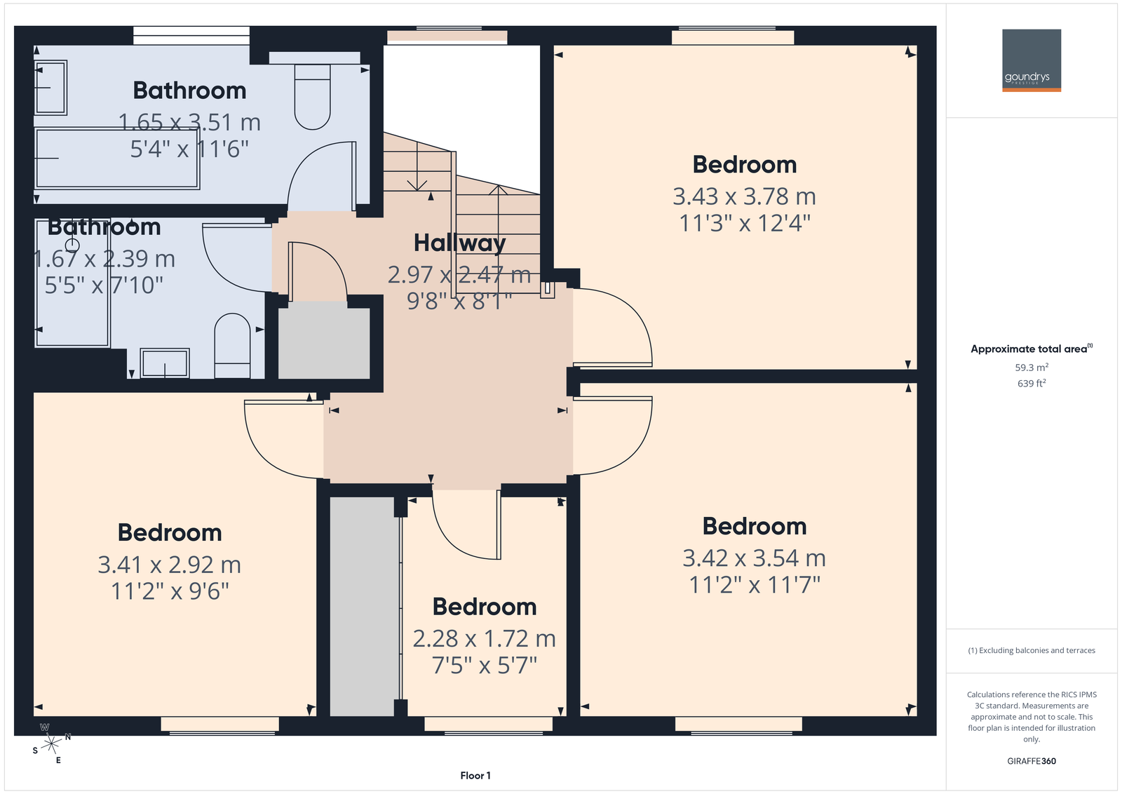 20,Jubilee, Vicarage Road, St. Agnes floorplan