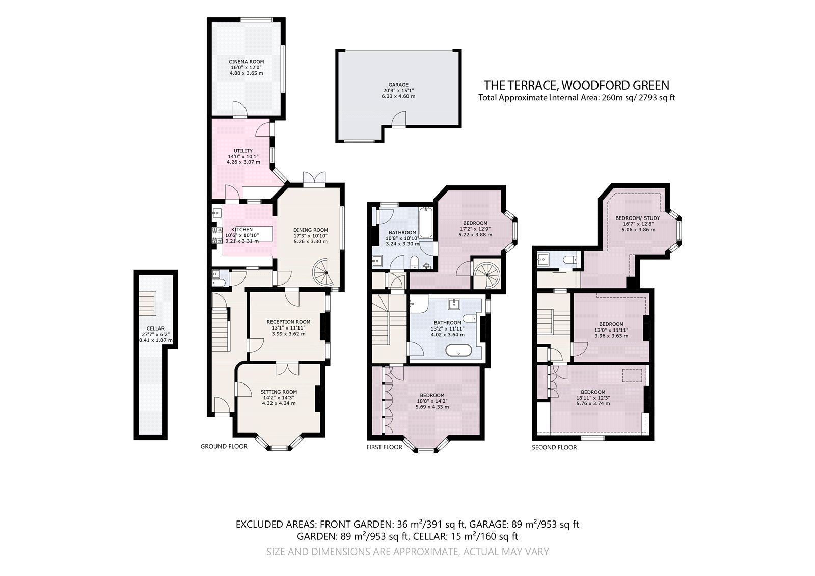 11, The Terrace, Woodford Green floorplan