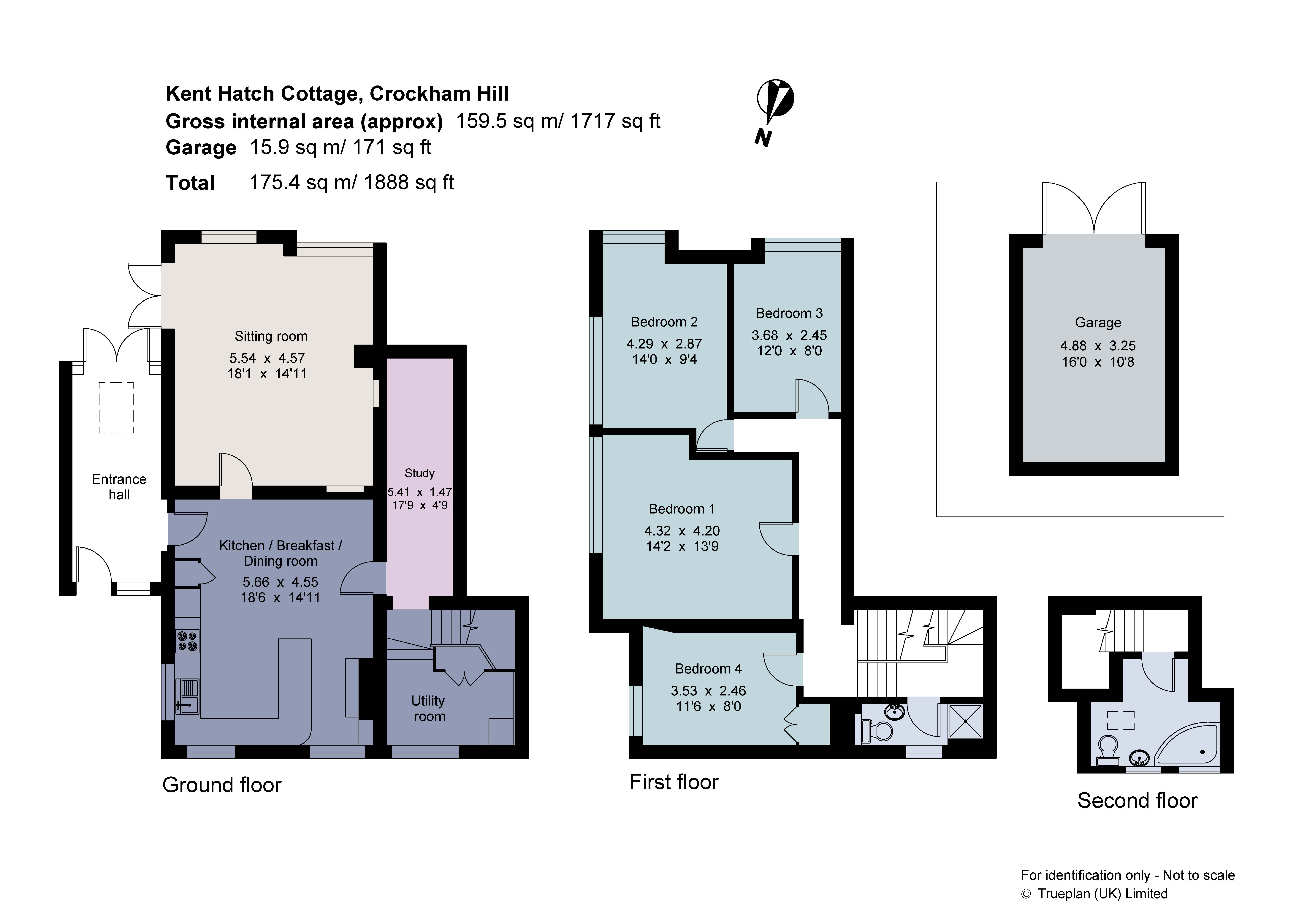 Kent Hatch Cottage,, Kent Hatch Road, Edenbridge floorplan