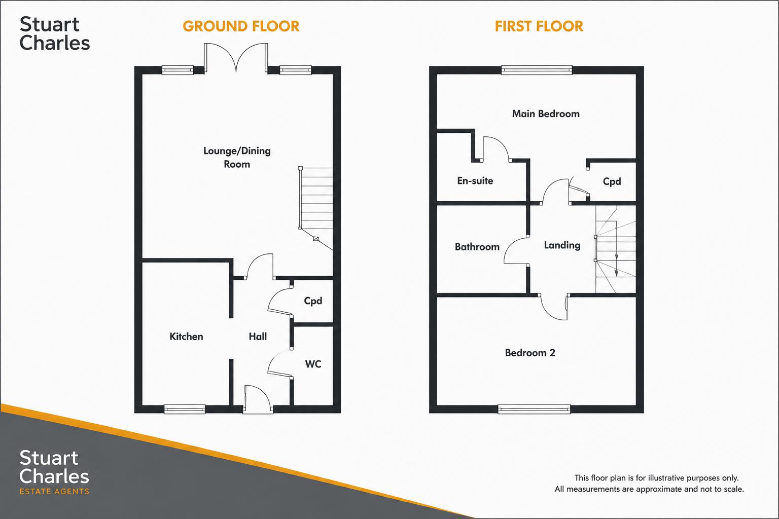 8, Starling Close, Corby floorplan