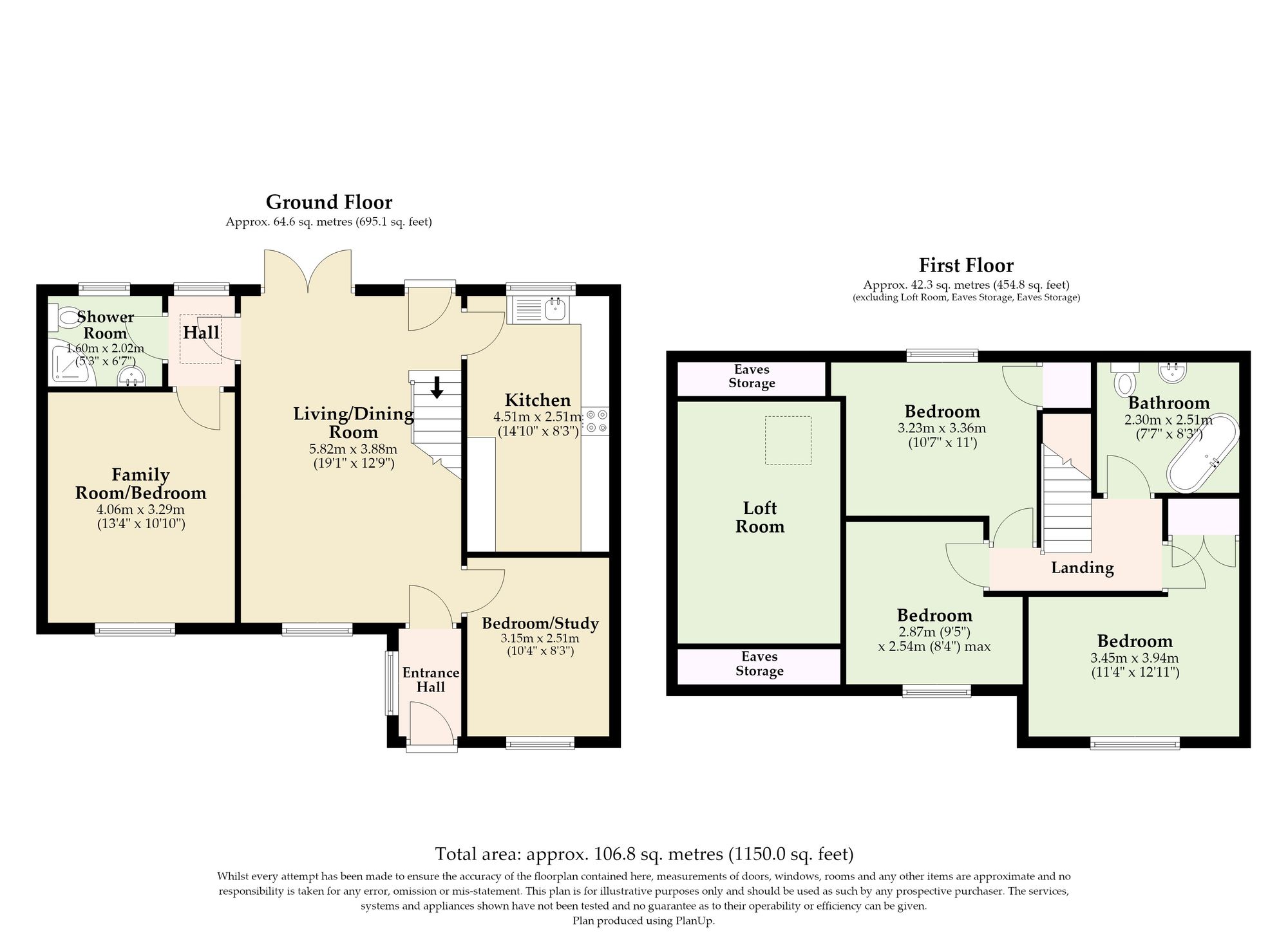 189 Proctor Road, Norwich floorplan