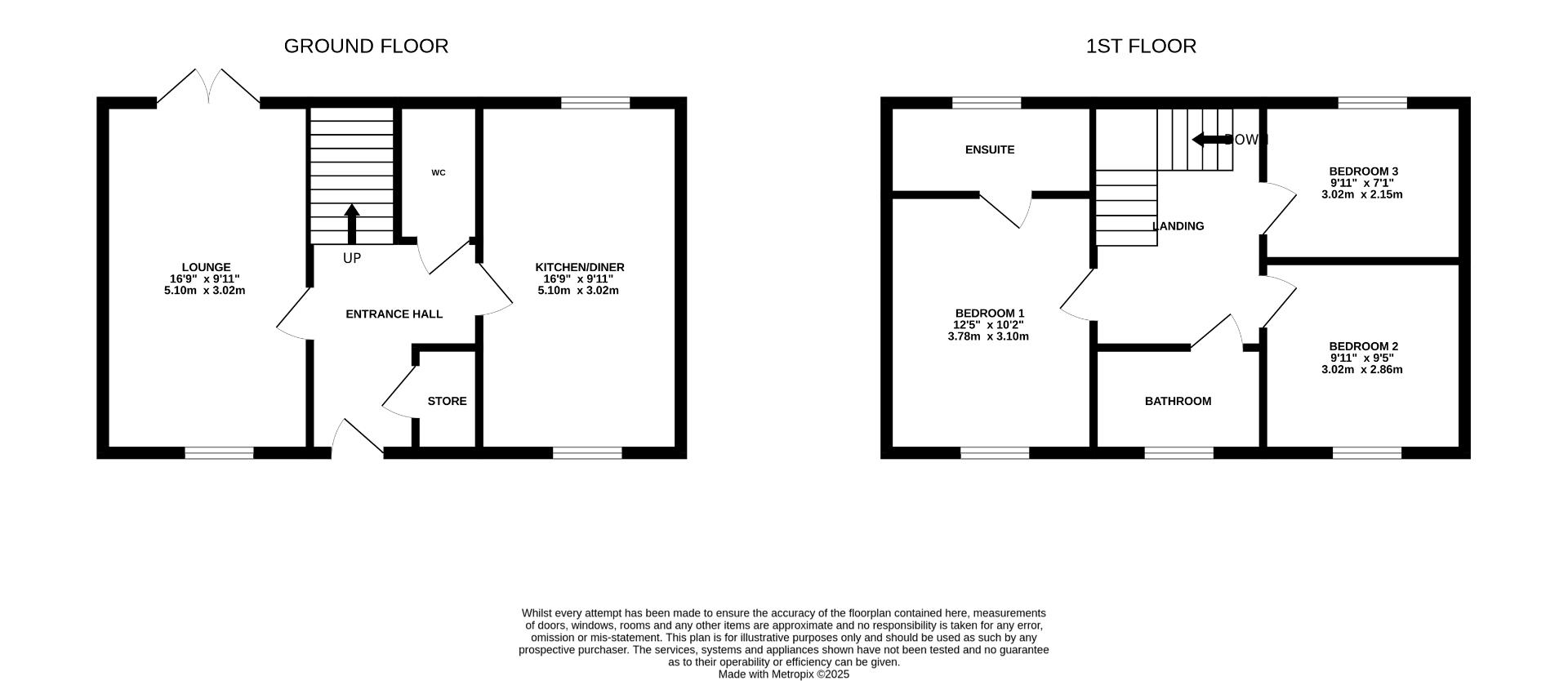132, Damselfly Road, Northampton floorplan