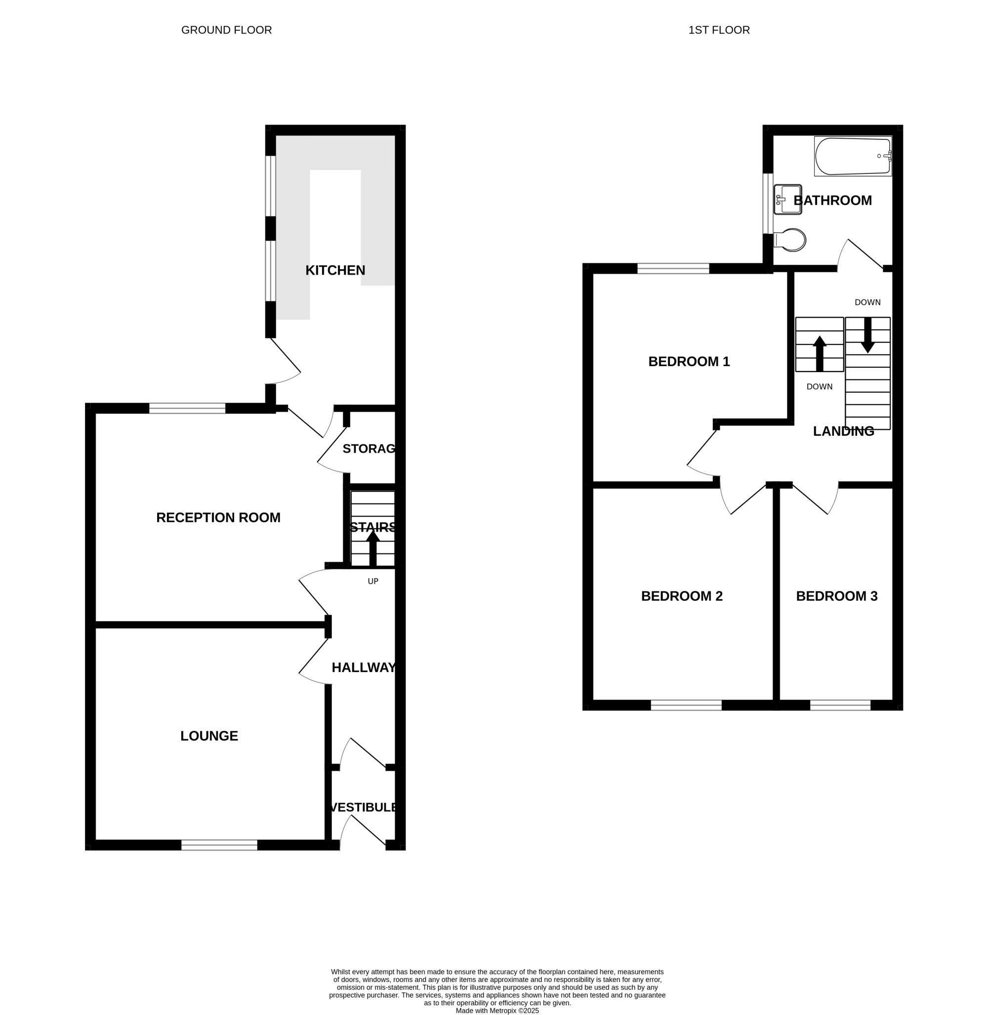 4, Plover Street, Preston floorplan