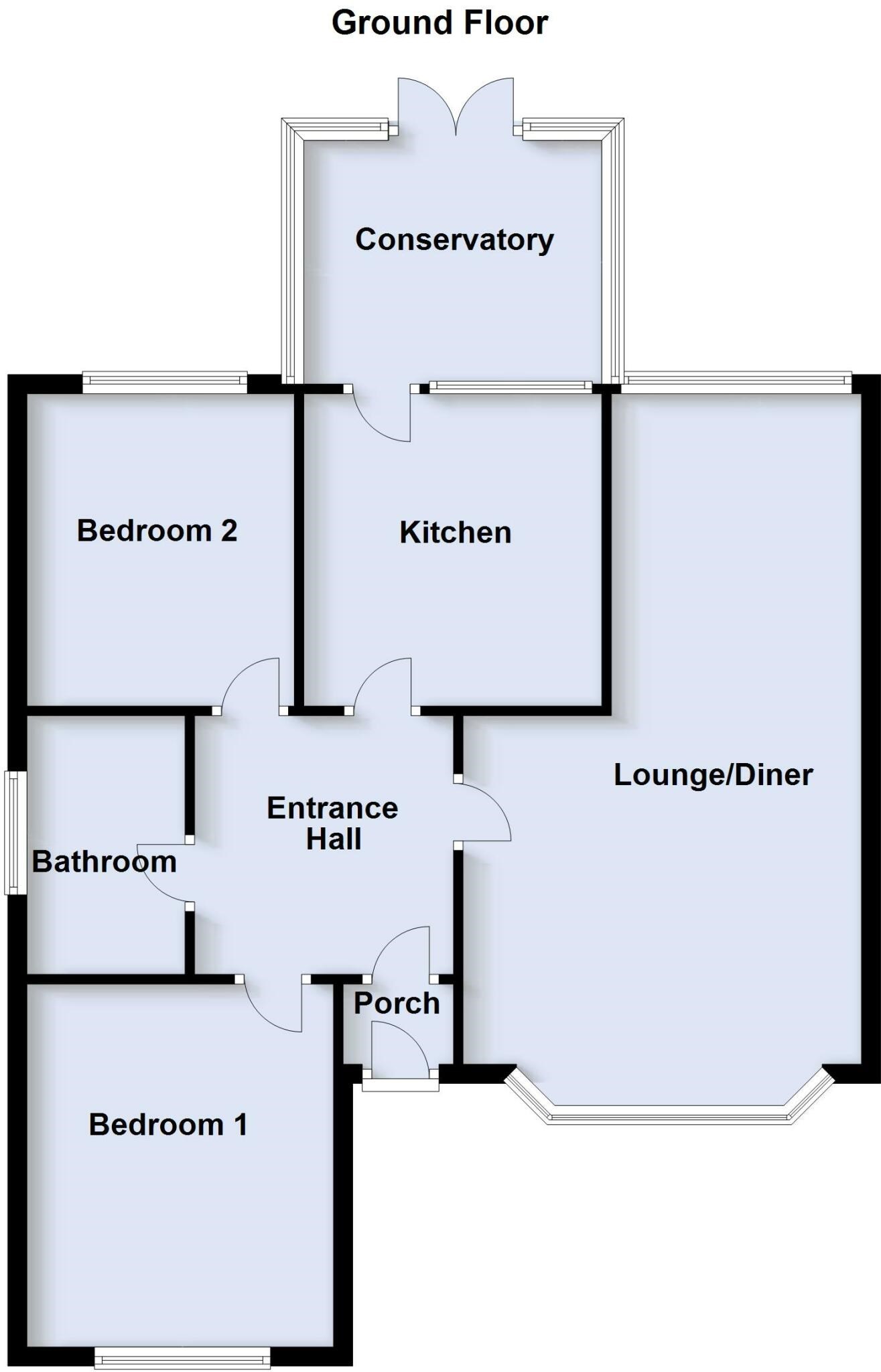 Maple Road, Bridlington YO16, 2 bedroom detached bungalow for sale