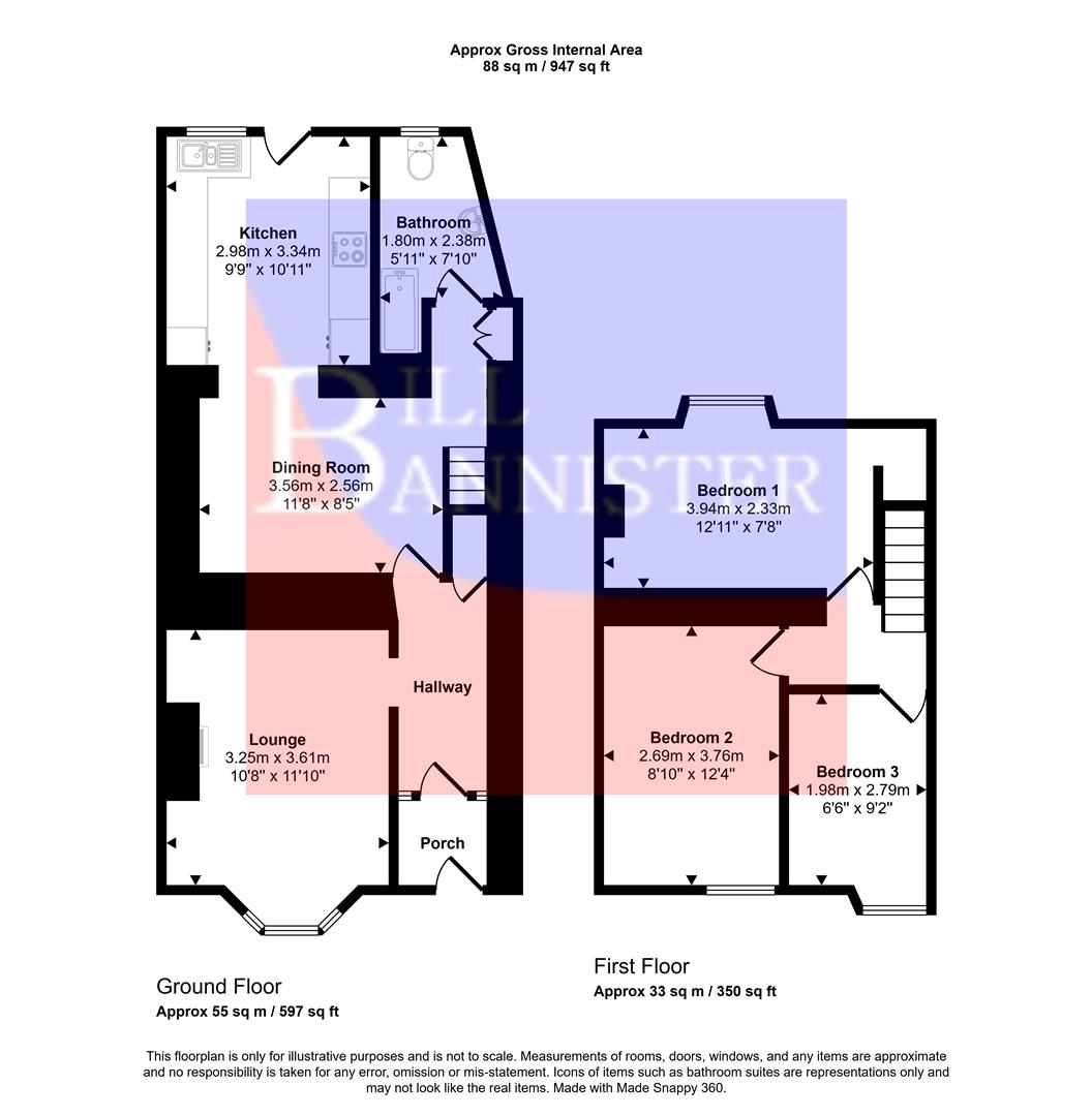 48, East End, Redruth floorplan