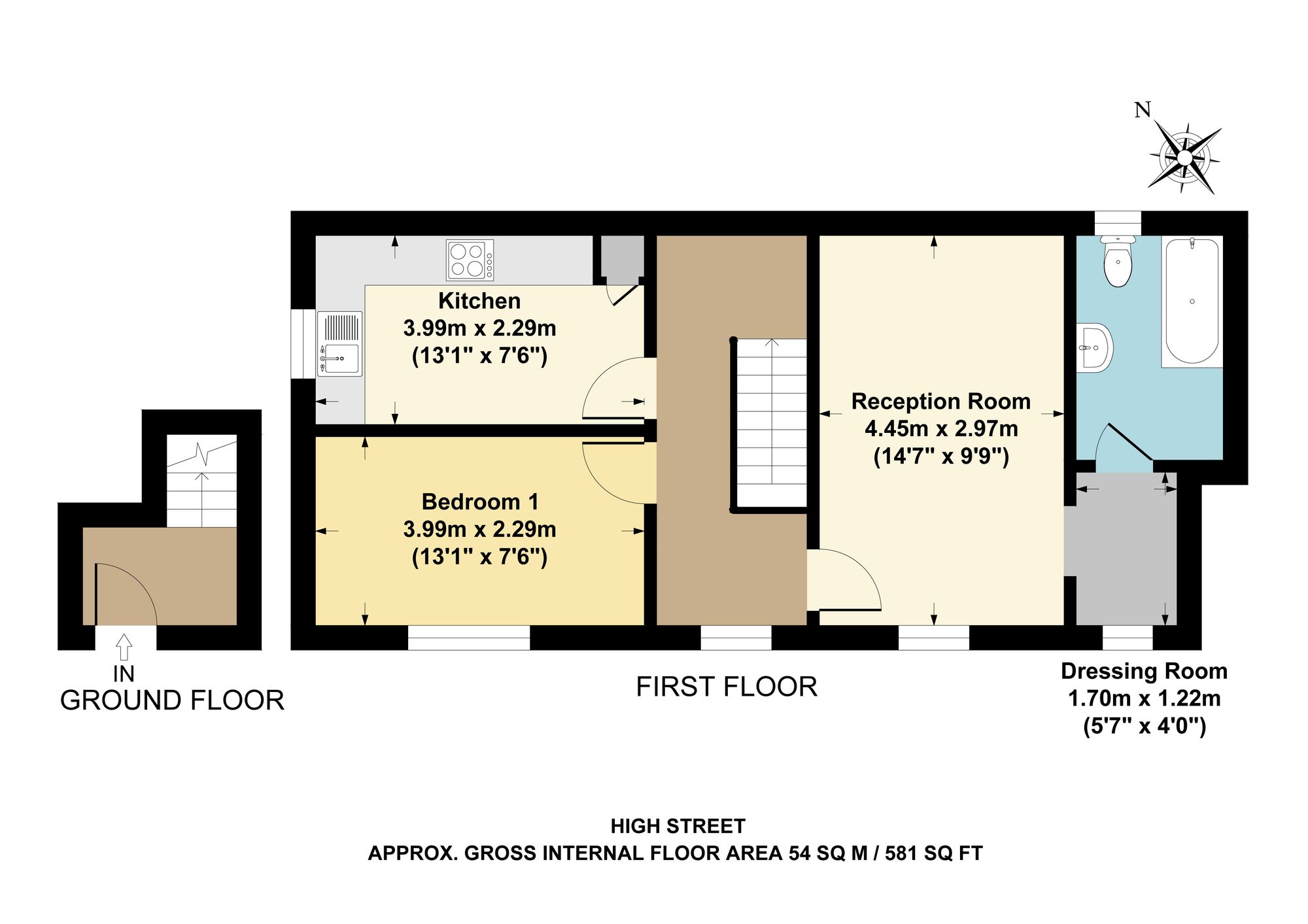 Flat 10, Manor Court, Kidlington floorplan