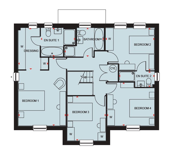 Llantrisant Road, Radyr, Cardiff floorplan