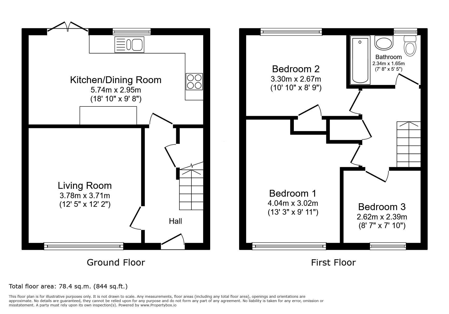 Elborough Avenue, Bristol floorplan