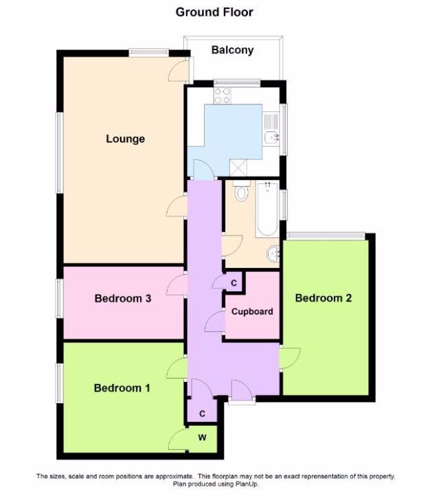 21, Loch Assynt, Glasgow floorplan