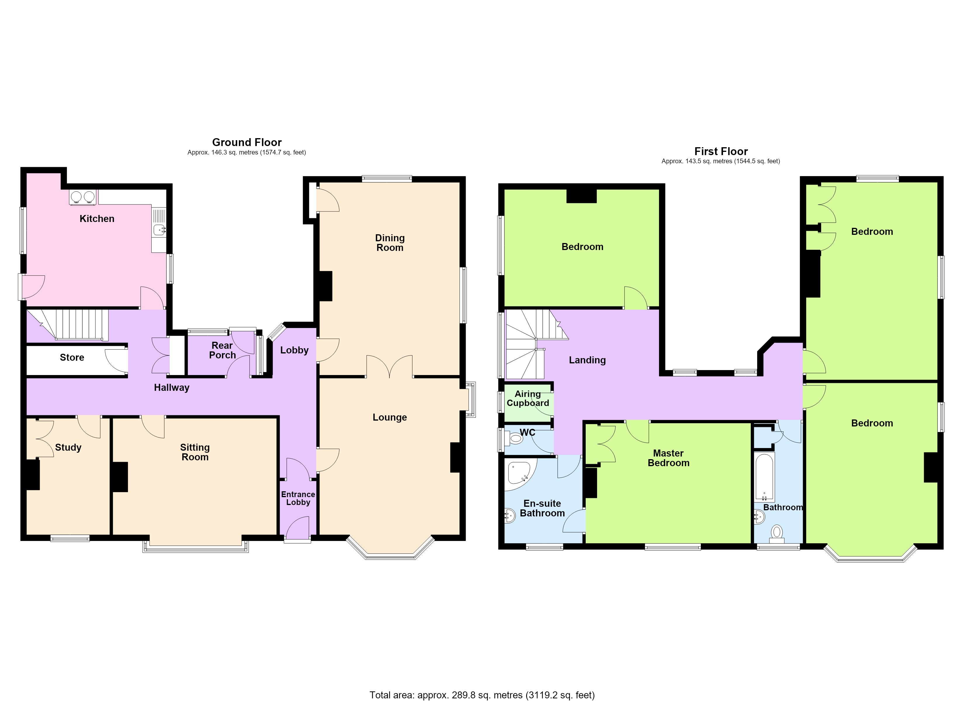 The Old Vicarage, 11, Highgate, Sheffield floorplan