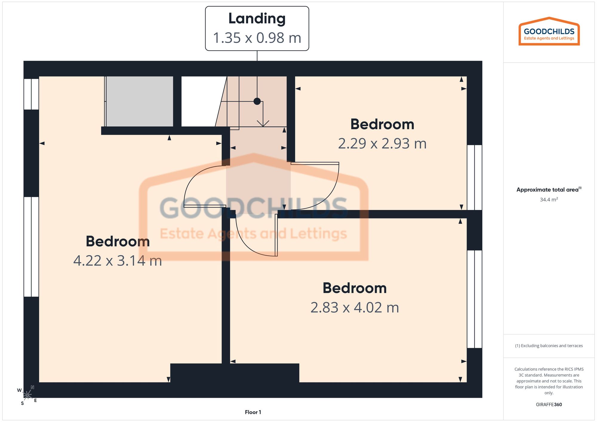 169 Chester Road, Walsall floorplan
