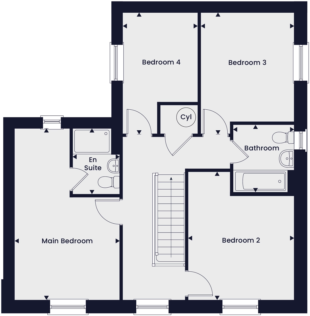 003, Sephton Drive, Coventry floorplan