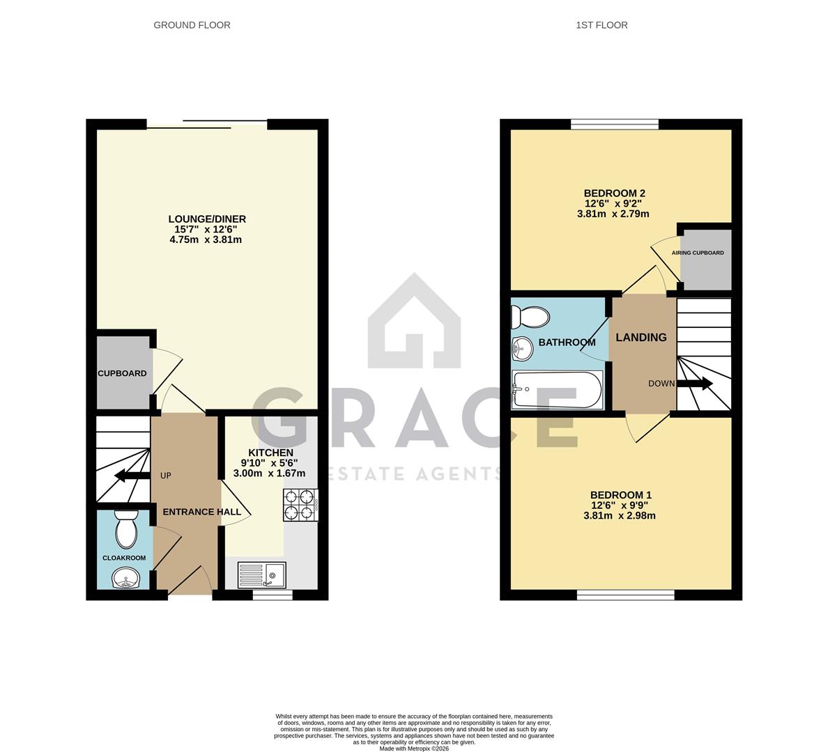 12, Thebe Close, Ipswich floorplan