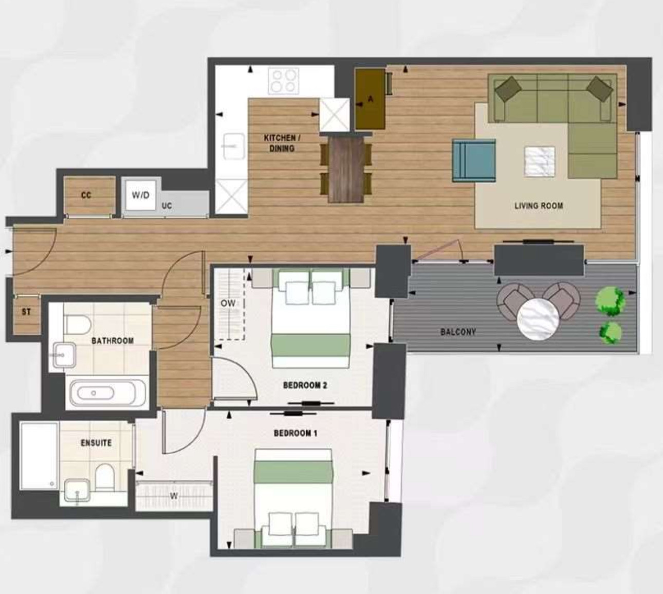 90 Westmont Apartments,, Westmont Apartments, London floorplan