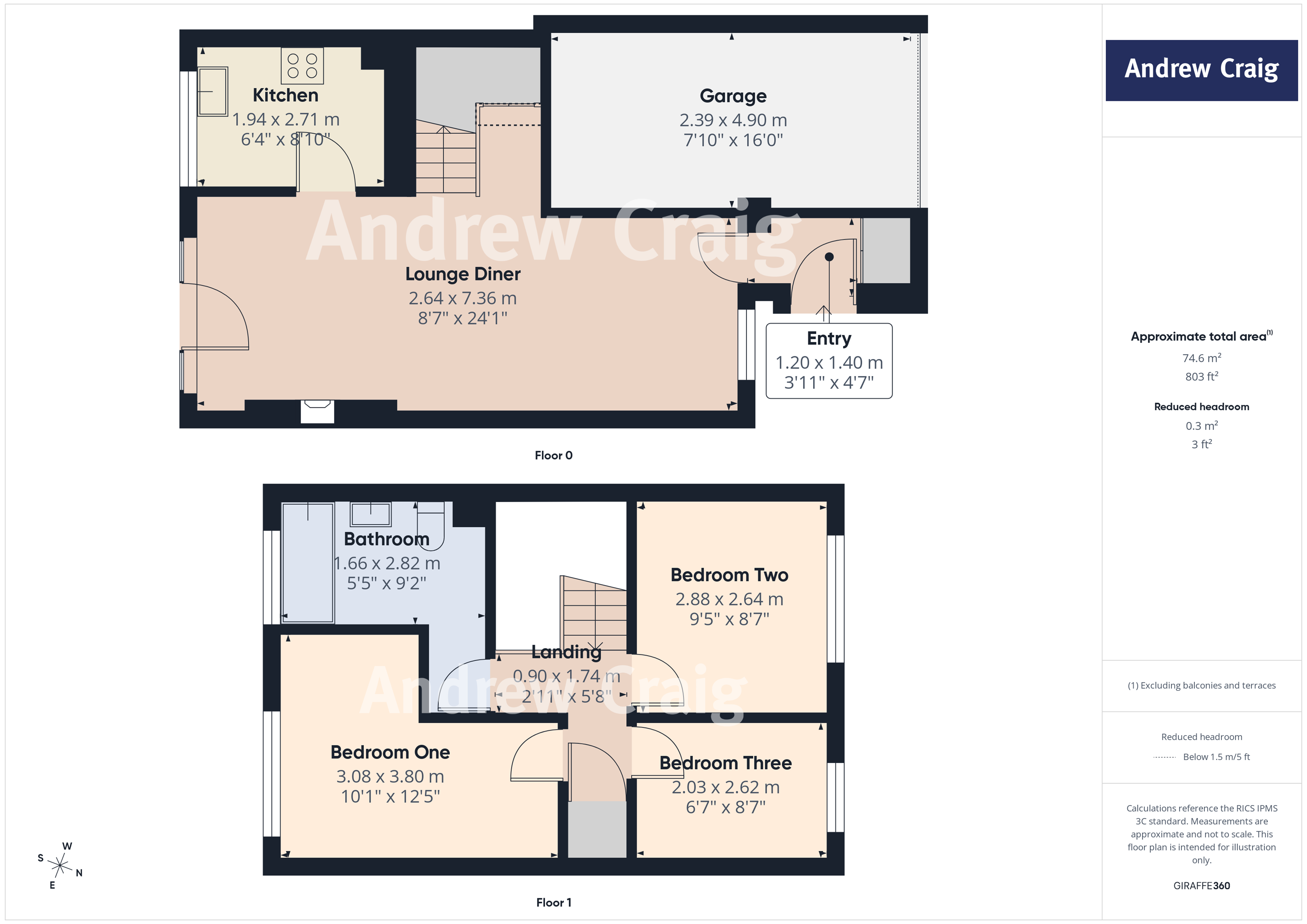 3 Wentworth, South Shields floorplan