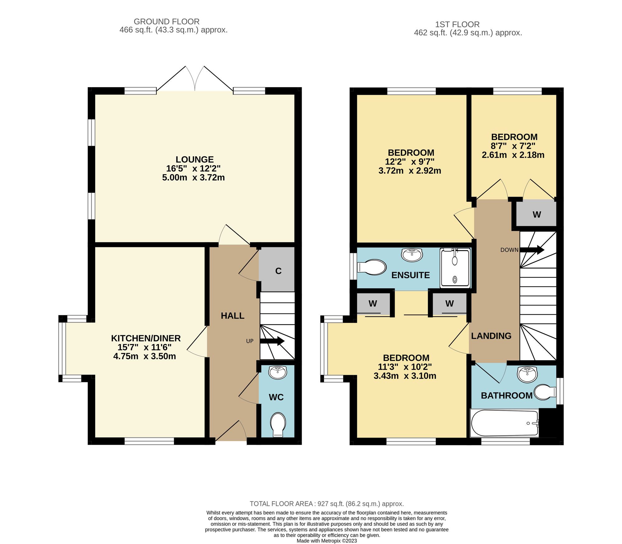 2 St. Leonards View Dodwell Lane, Southampton floorplan