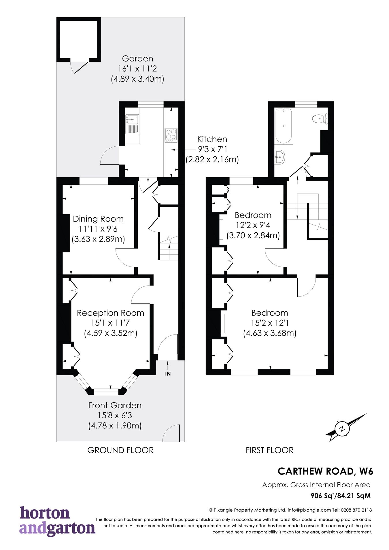 58, Carthew Road, Hammersmith floorplan