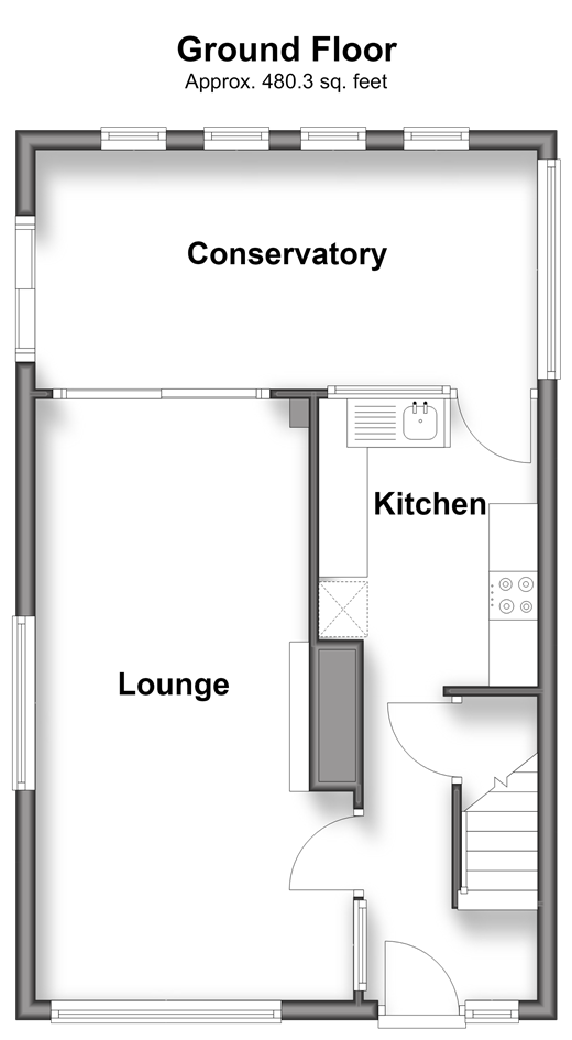Powell Close, Aylesford floorplan
