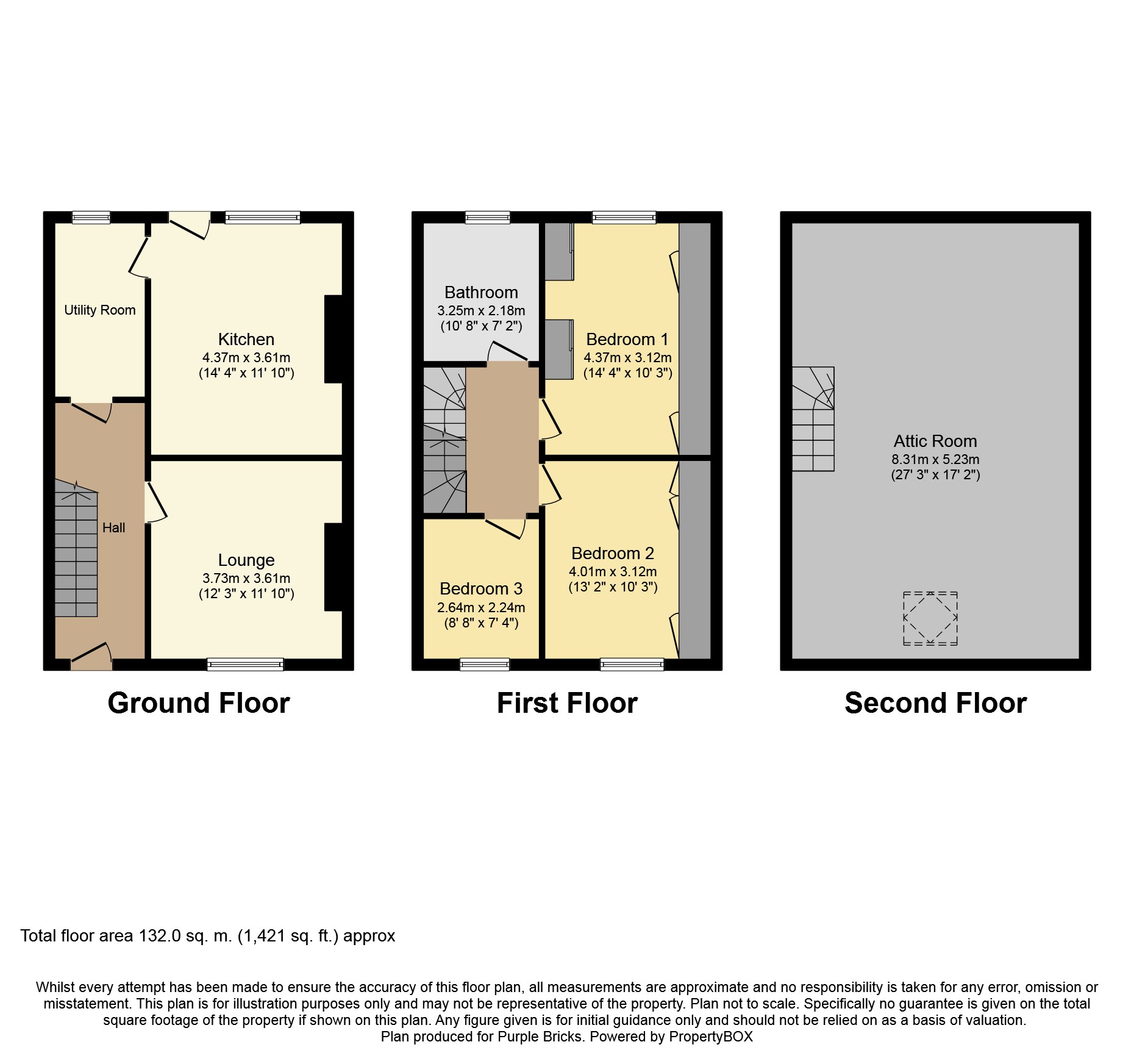 3 Bedrooms Terraced house for sale in Victoria Road, Keighley BD22