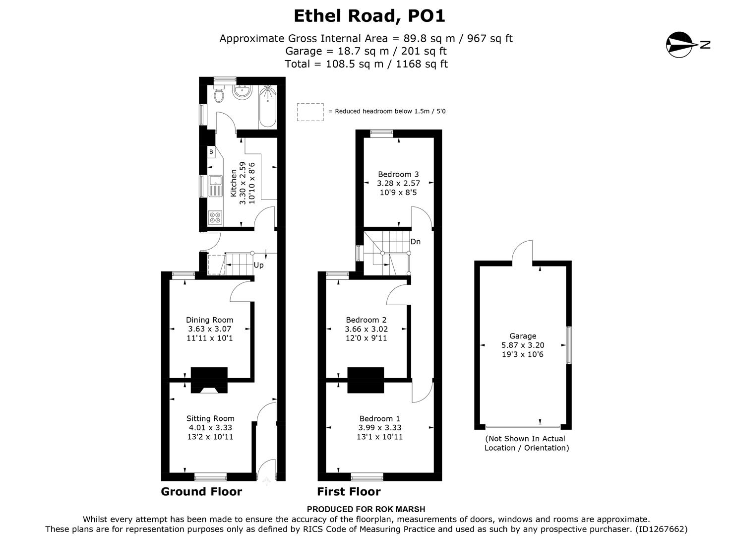 2, Ethel Road, Portsmouth floorplan