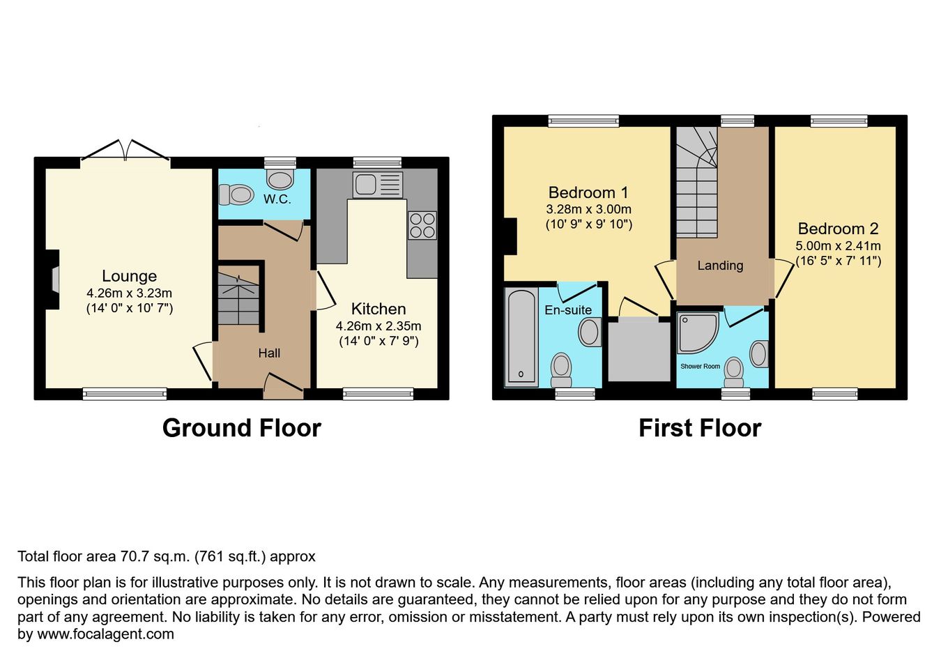 1, The Close, Benfleet floorplan
