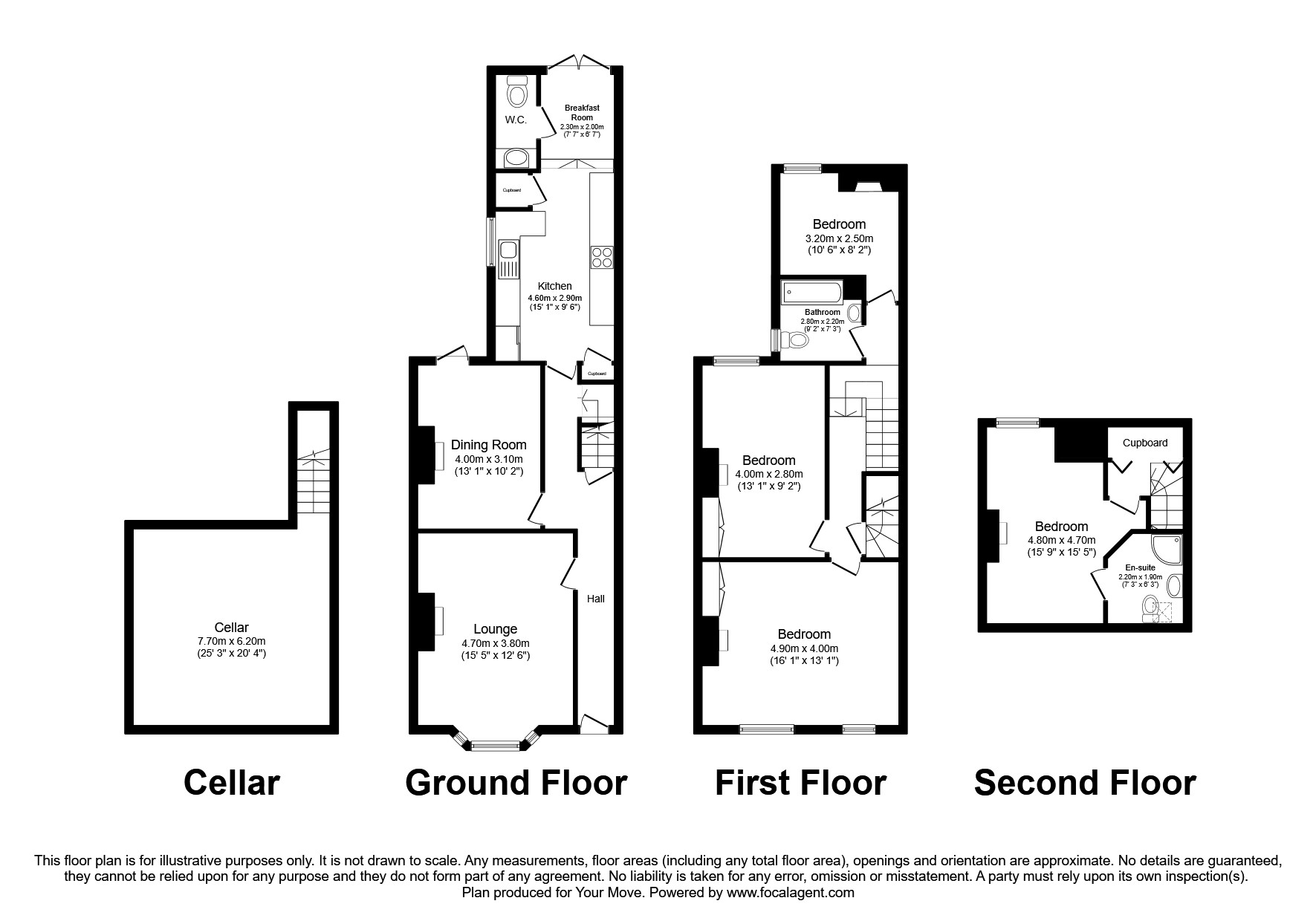 Hastings Road, Maidstone, Kent ME15, 4 bedroom terraced house for sale