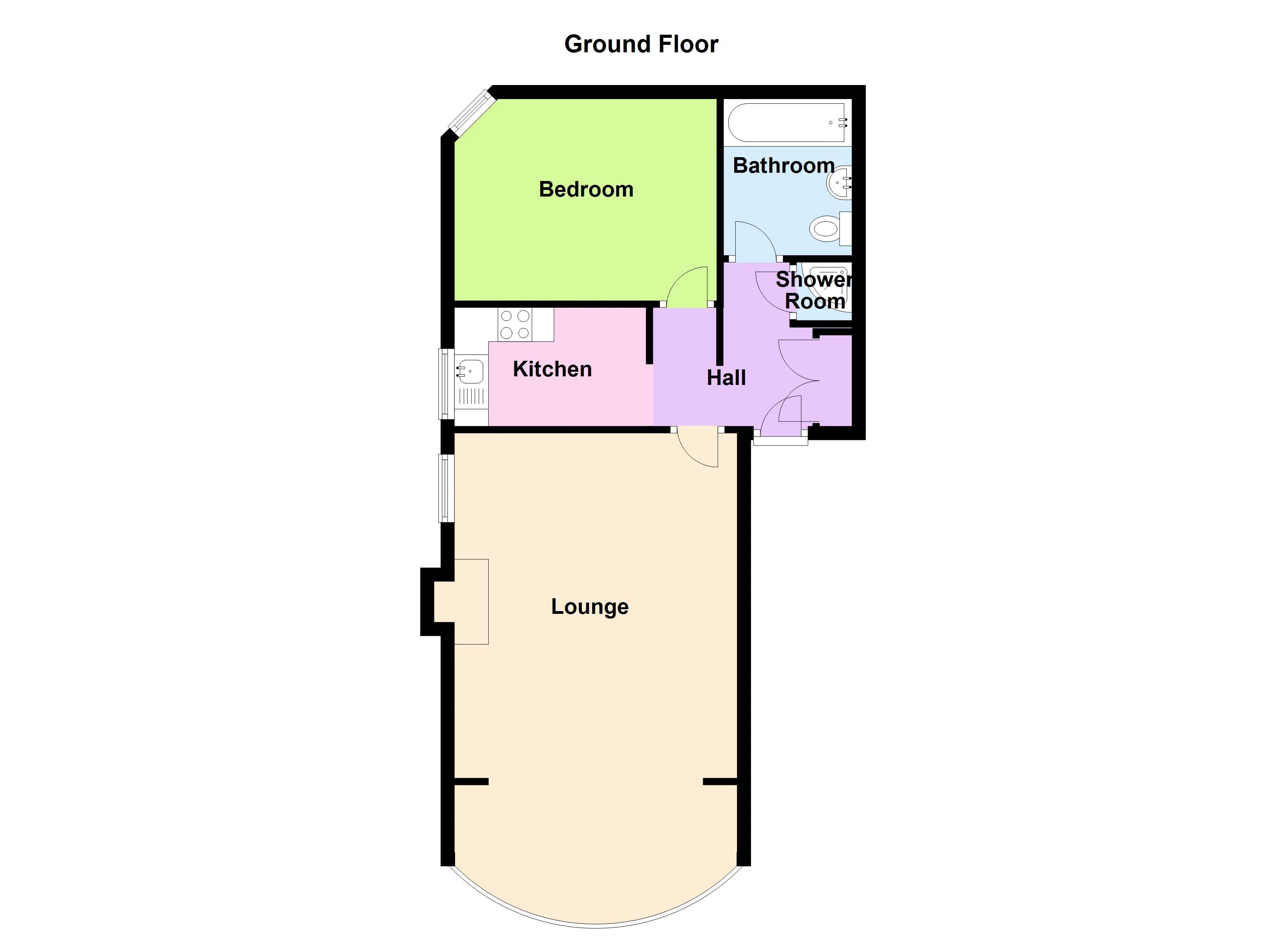 Flat 2, Imperial Mansions, Westcliff Parade, Westcliff-On-Sea floorplan