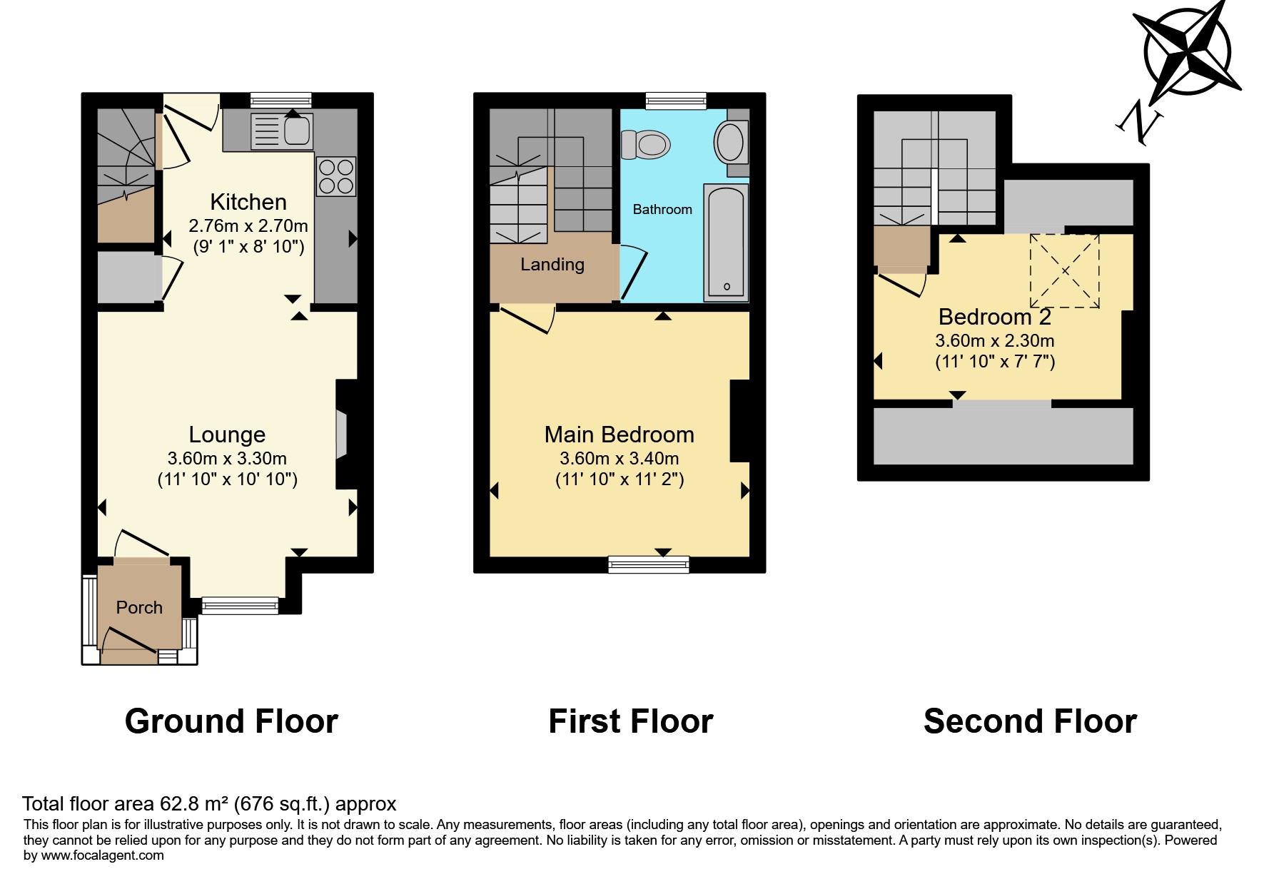 80, Brook Street, Aylesbury floorplan