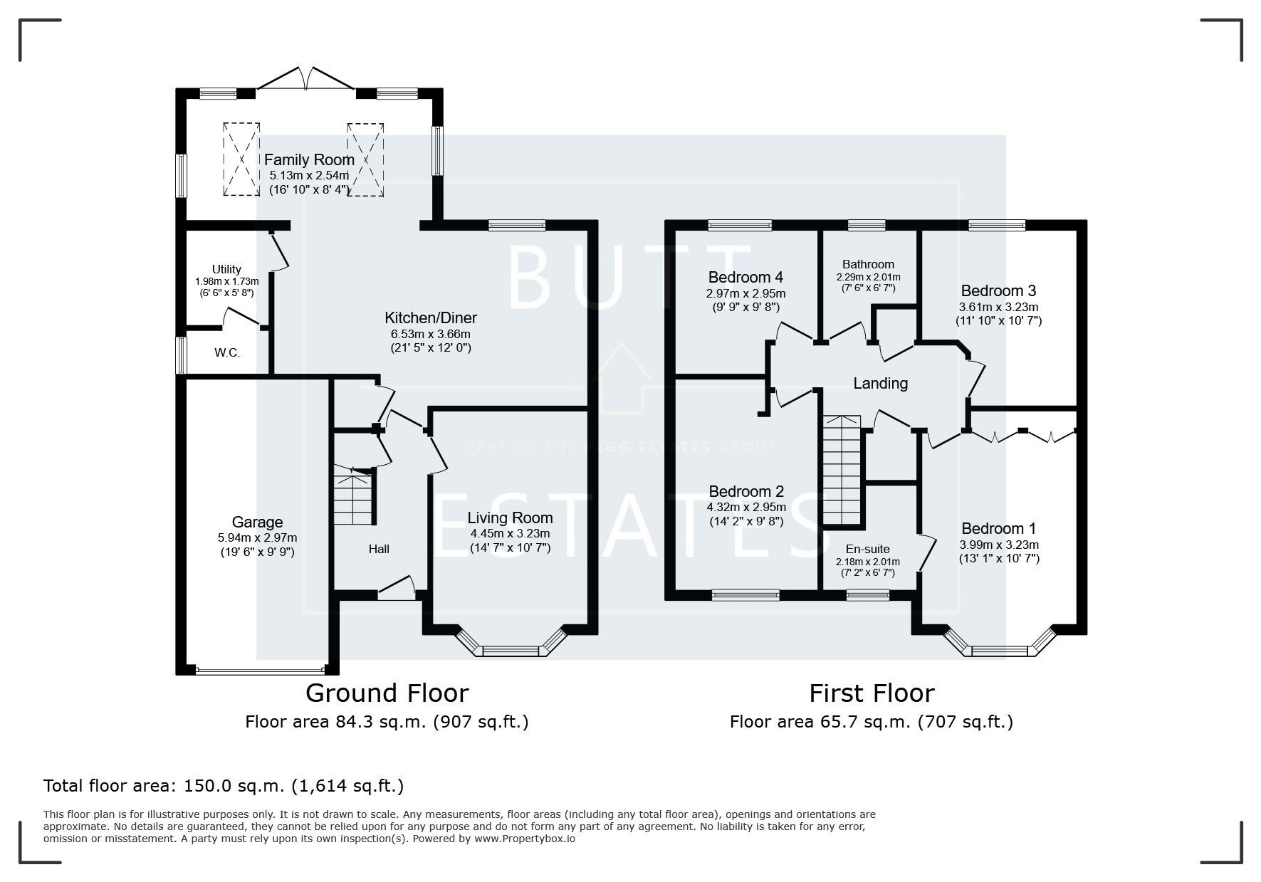 44 Woodland Drive, Exeter floorplan