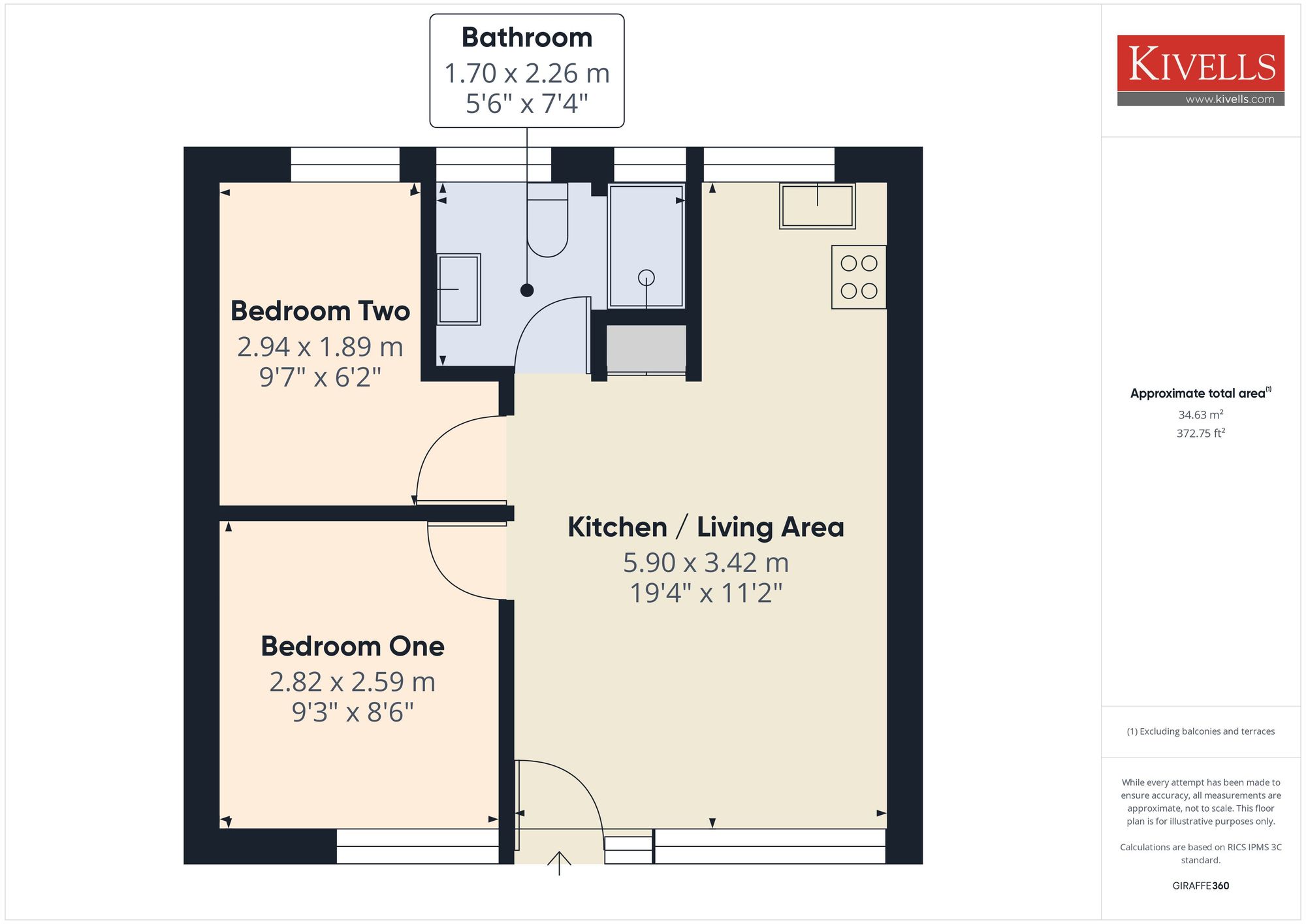 13, The Drive, Kilkhampton, EX23 floorplan