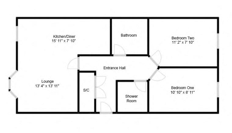 2 Bedrooms Flat for sale in Gloucester Street, Taunton TA1