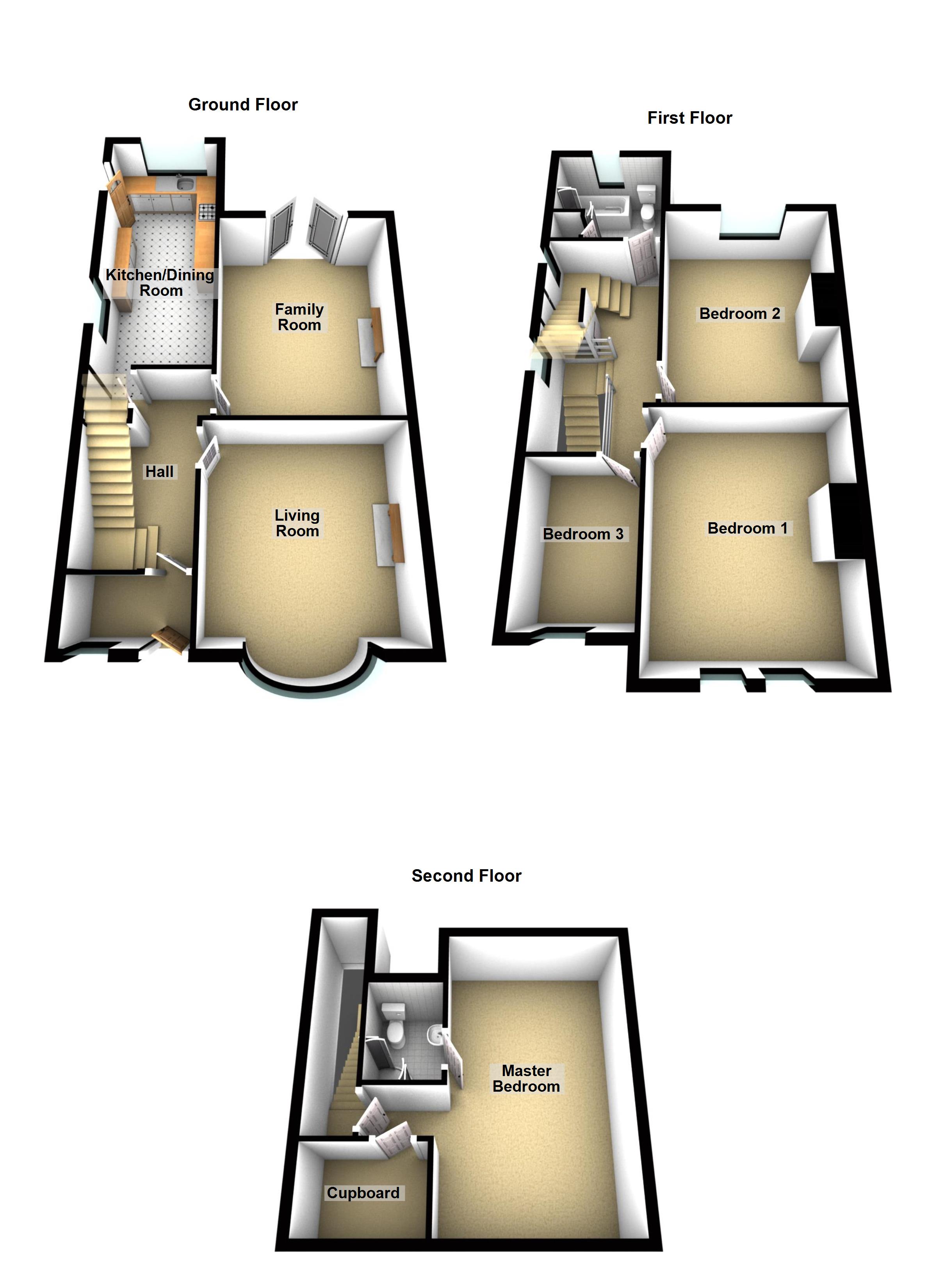 4 bed semidetached house for sale in Carlton Avenue, BarrowInFurness