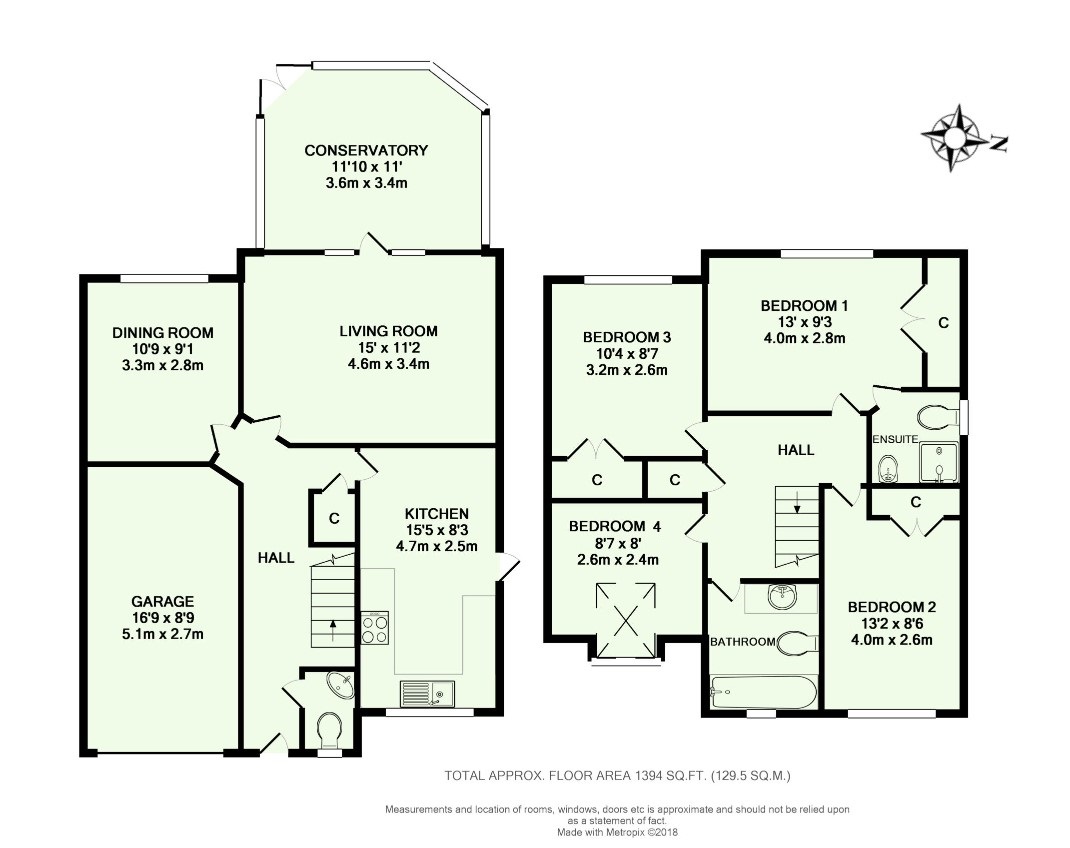 4 Bedrooms Detached house for sale in Greshams Way, Edenbridge TN8