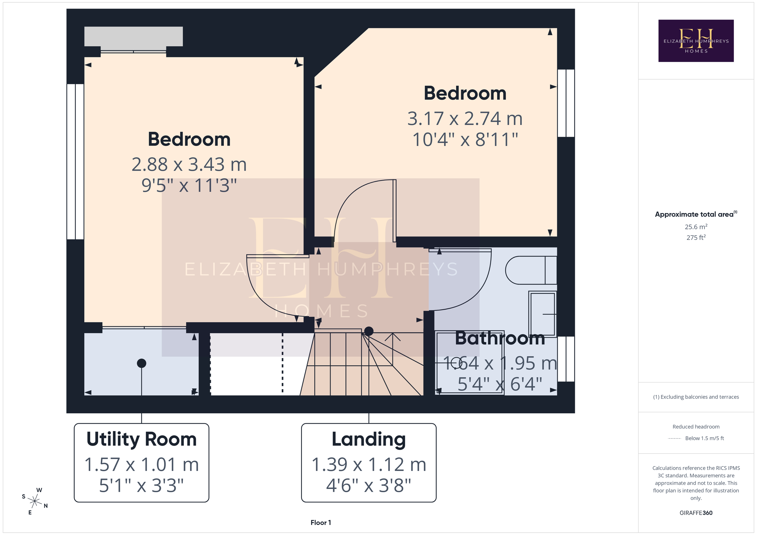 10 Wellwood Gardens, Morpeth floorplan