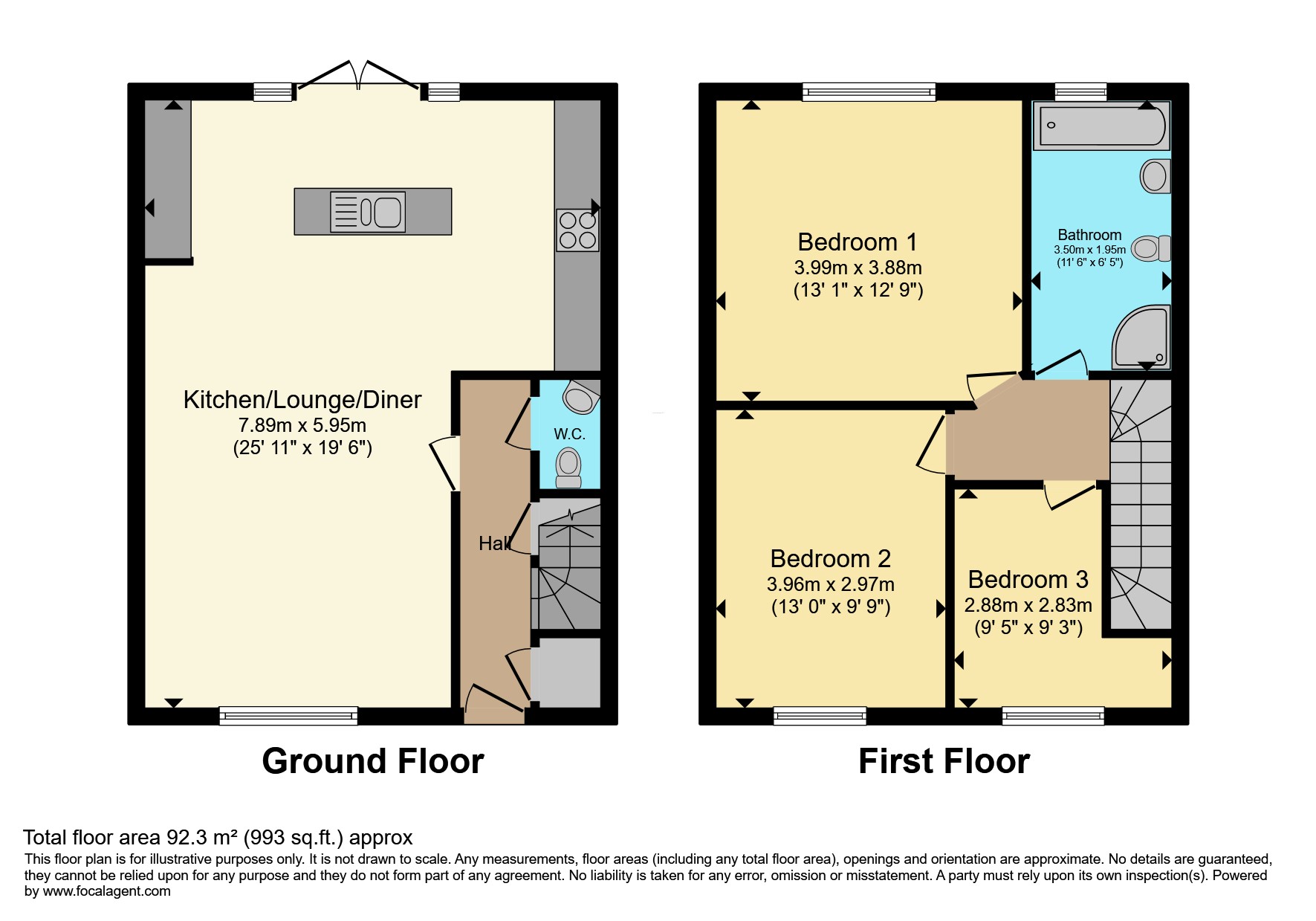 112b, Browning Road, Rotherham floorplan