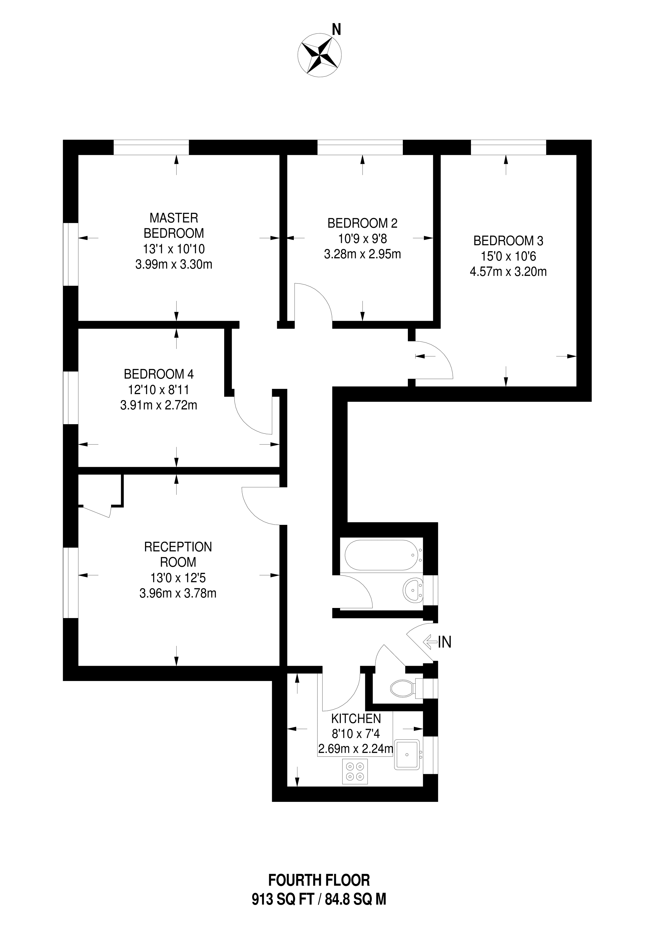 4 Bedrooms Flat for sale in Falmouth Road, Borough SE1